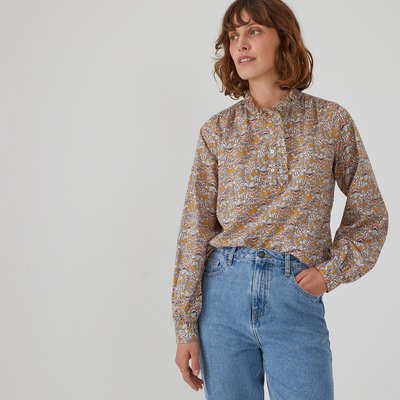 Victorian Collar Blouse with Long Sleeves LA REDOUTE COLLECTIONS