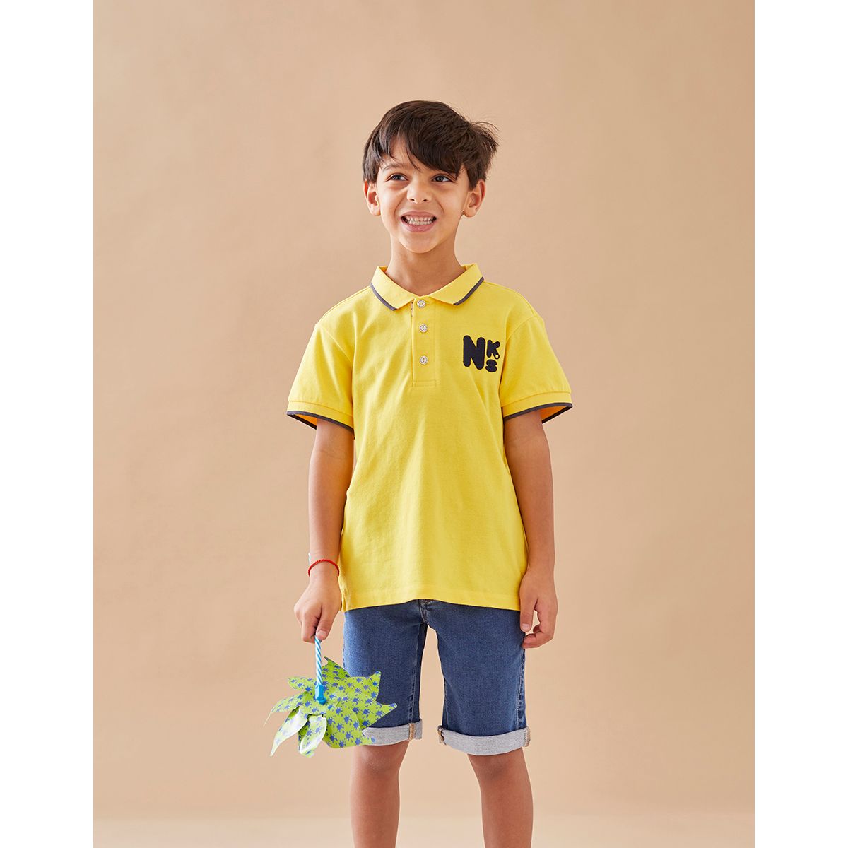 Polo puma enfant jaune deals