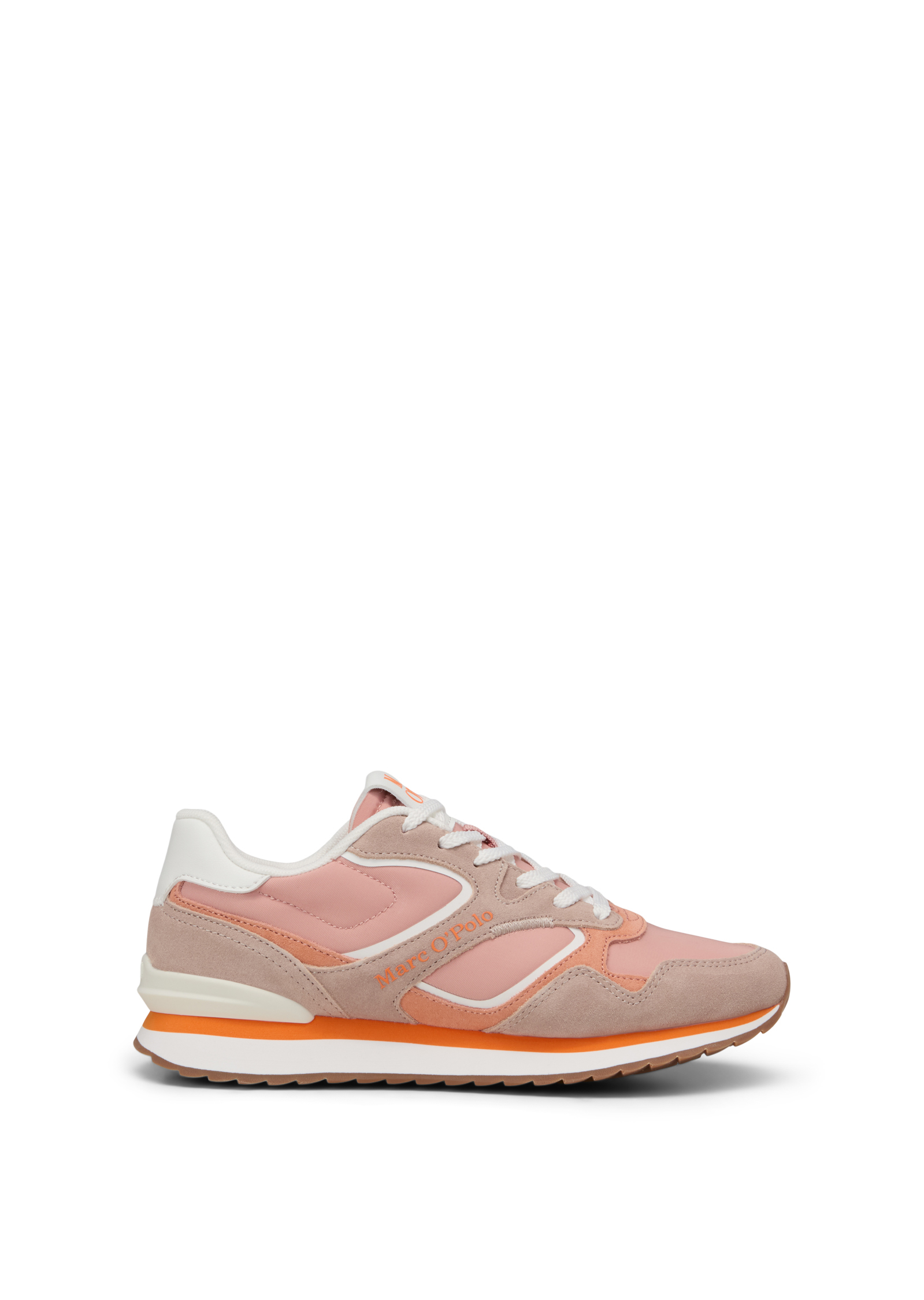 Sneaker modèle Maxima en cuir de vache et nylon, MARC O'POLO
