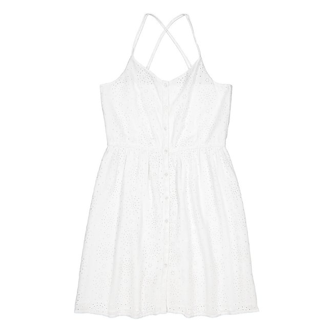 Vestido de tirantes finos, bordado inglés 10-18 años blanco La Redoute Collections | La Redoute Vestido de tirantes finos, bordado inglés 10-18 años blanco La Redoute Collections | La Redoute