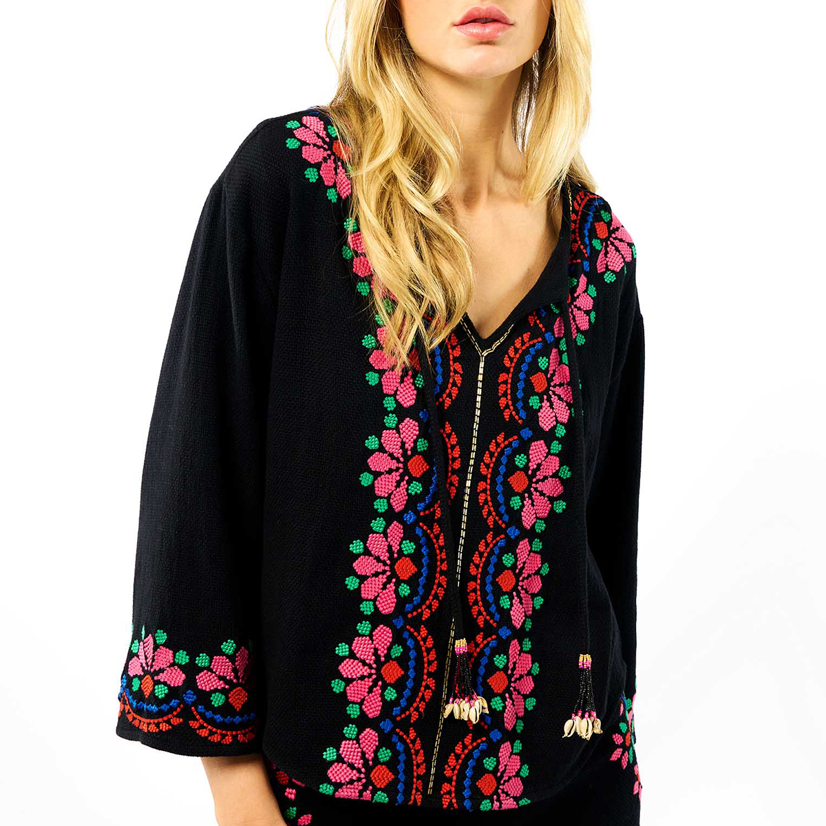 Blouse avec broderies TALARA, WILD