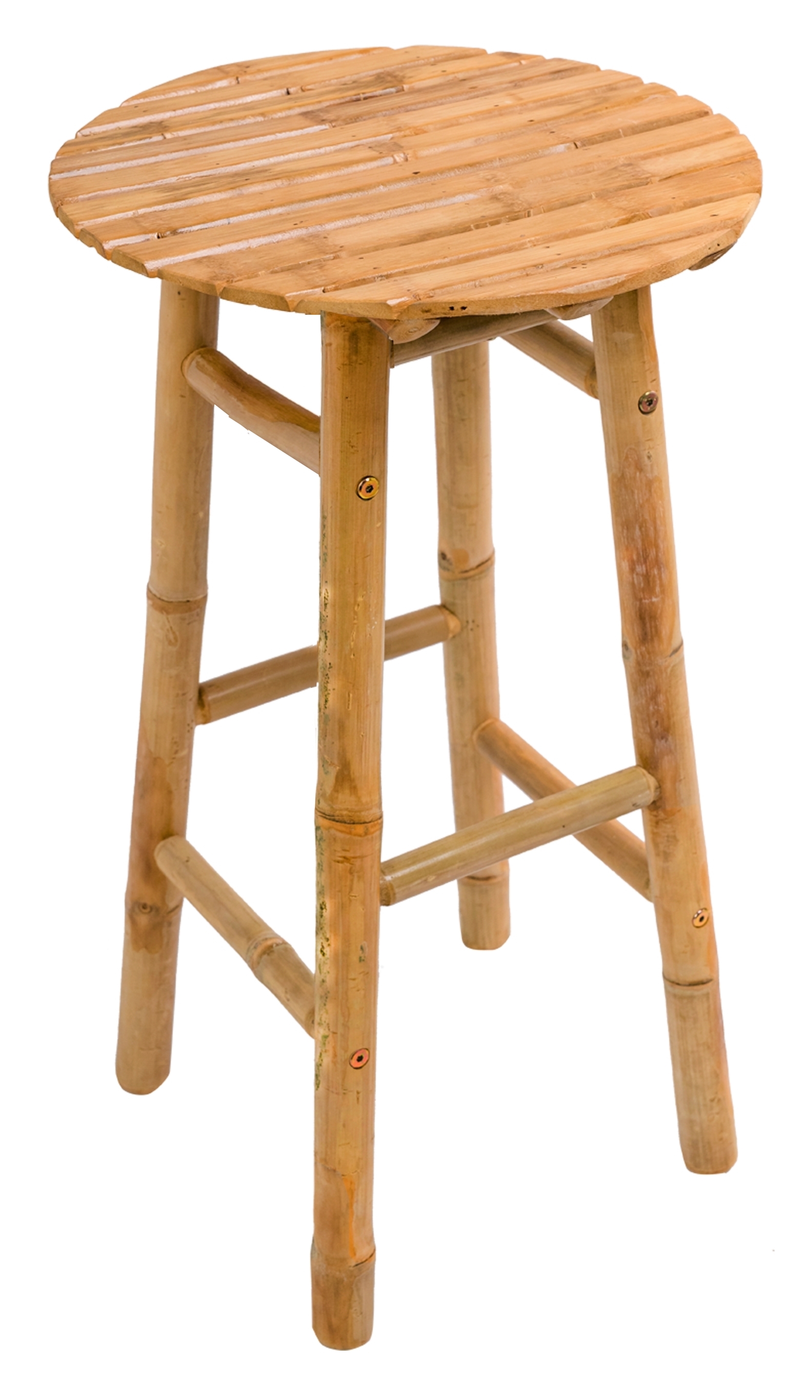 Lot de 2 tabourets de bar en bambou, SAMARINA, NORDLYS