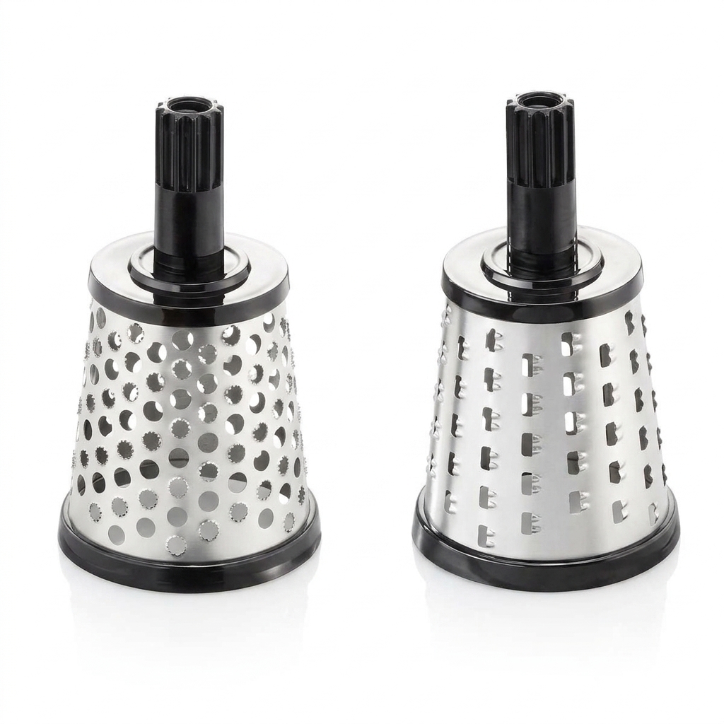 Set de 2 tambours à couronnes et à muesli pour râpe TRANSFORMA, GEFU