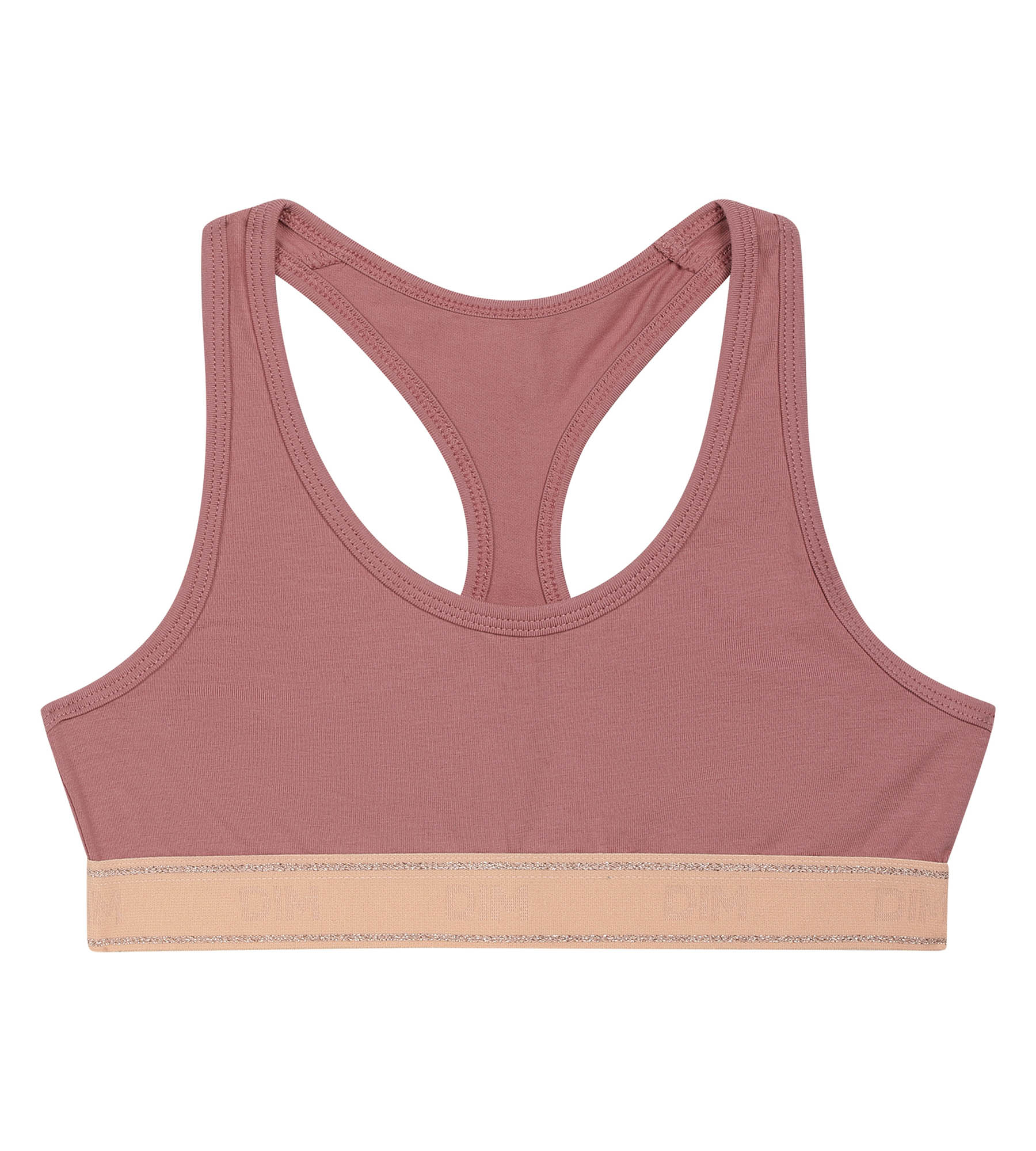 Petalum Lot De 5 Brassières Filles Adolescents En Coton - Confortables Sans Armature Avec Rembourrage Amovible