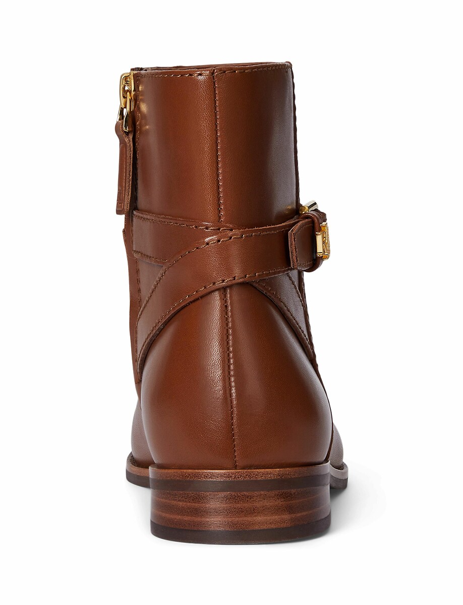 Lauren Ralph Lauren Botines de piel lisa Brooke — foto 4