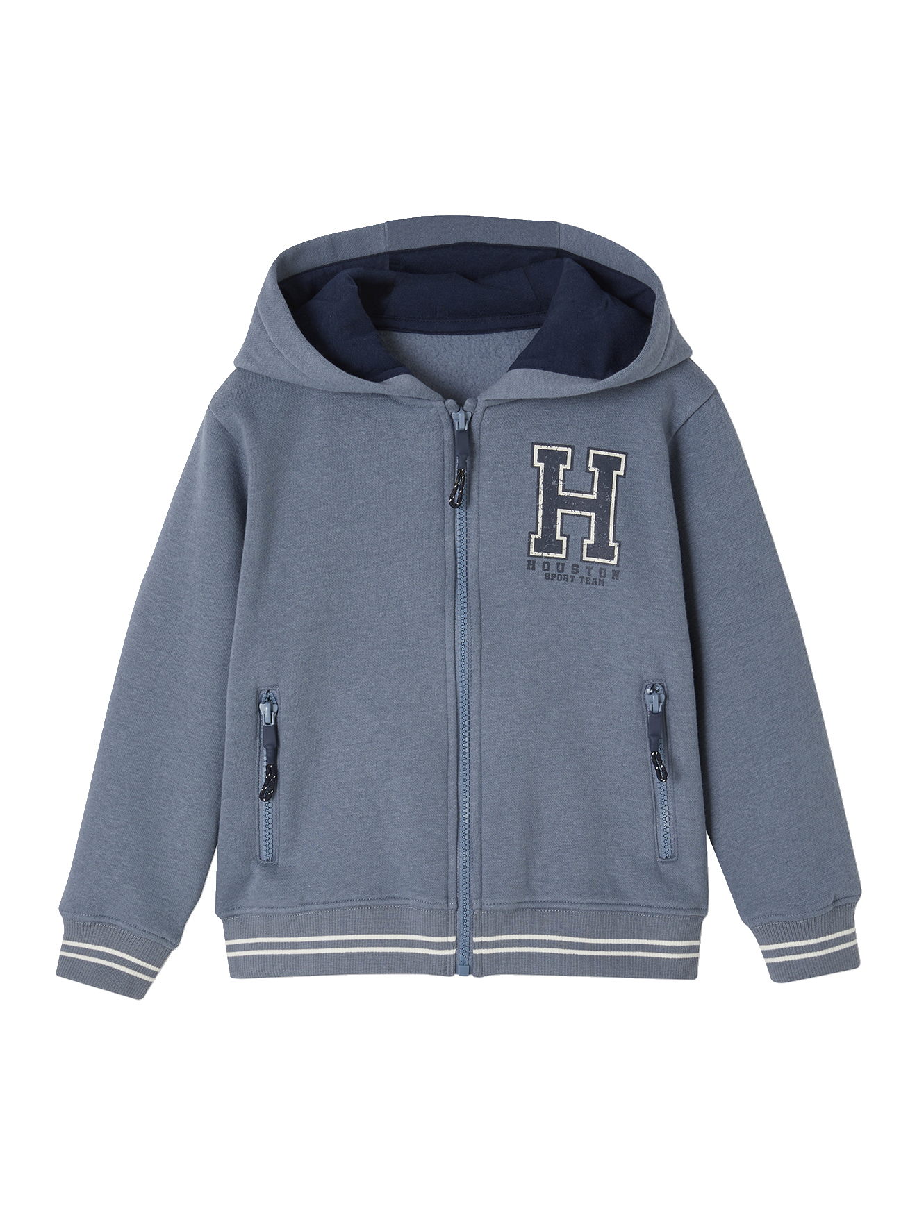 Sweat zippé à capuche sport . SPORT, VERTBAUDET