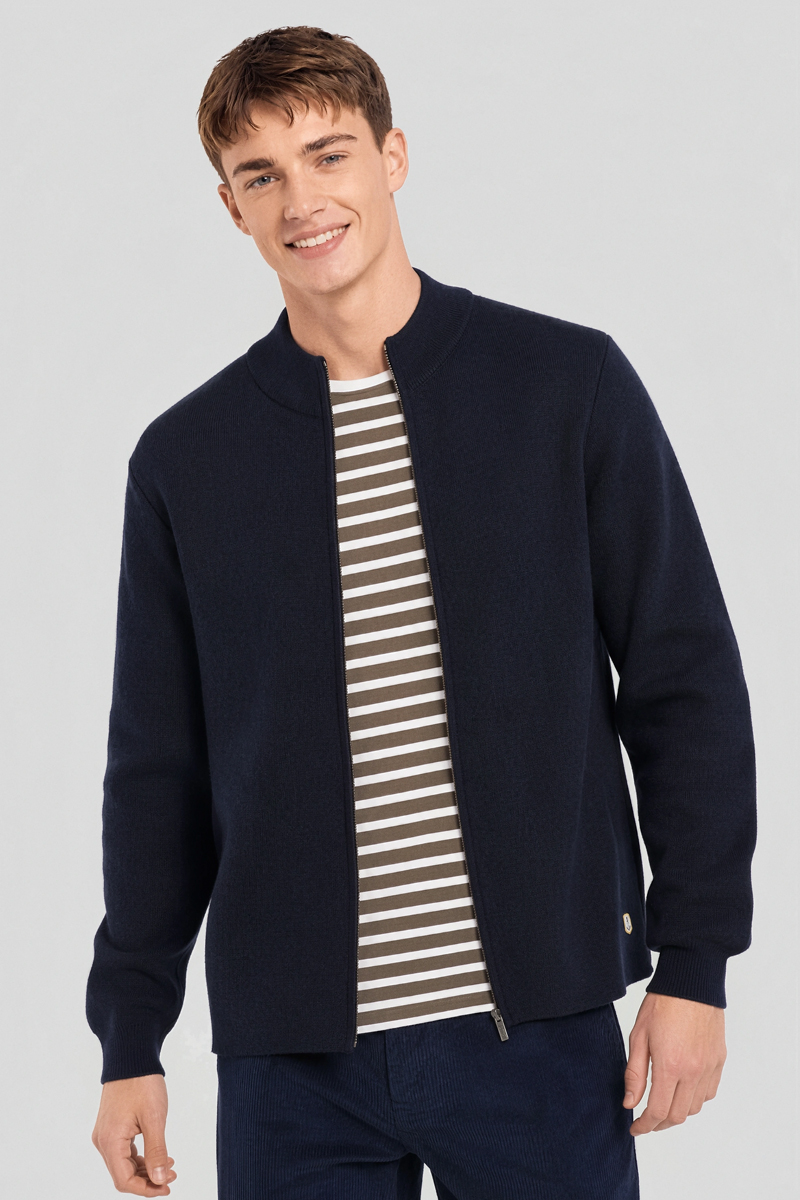 Cardigan en laine PLOUESCAT, ARMOR-LUX