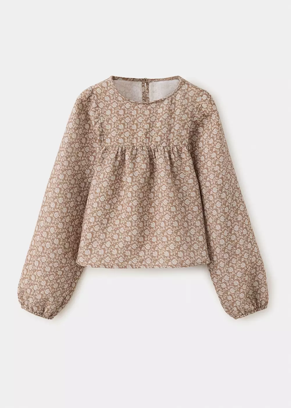 Blouse en imprimé floral, MANGO KIDS