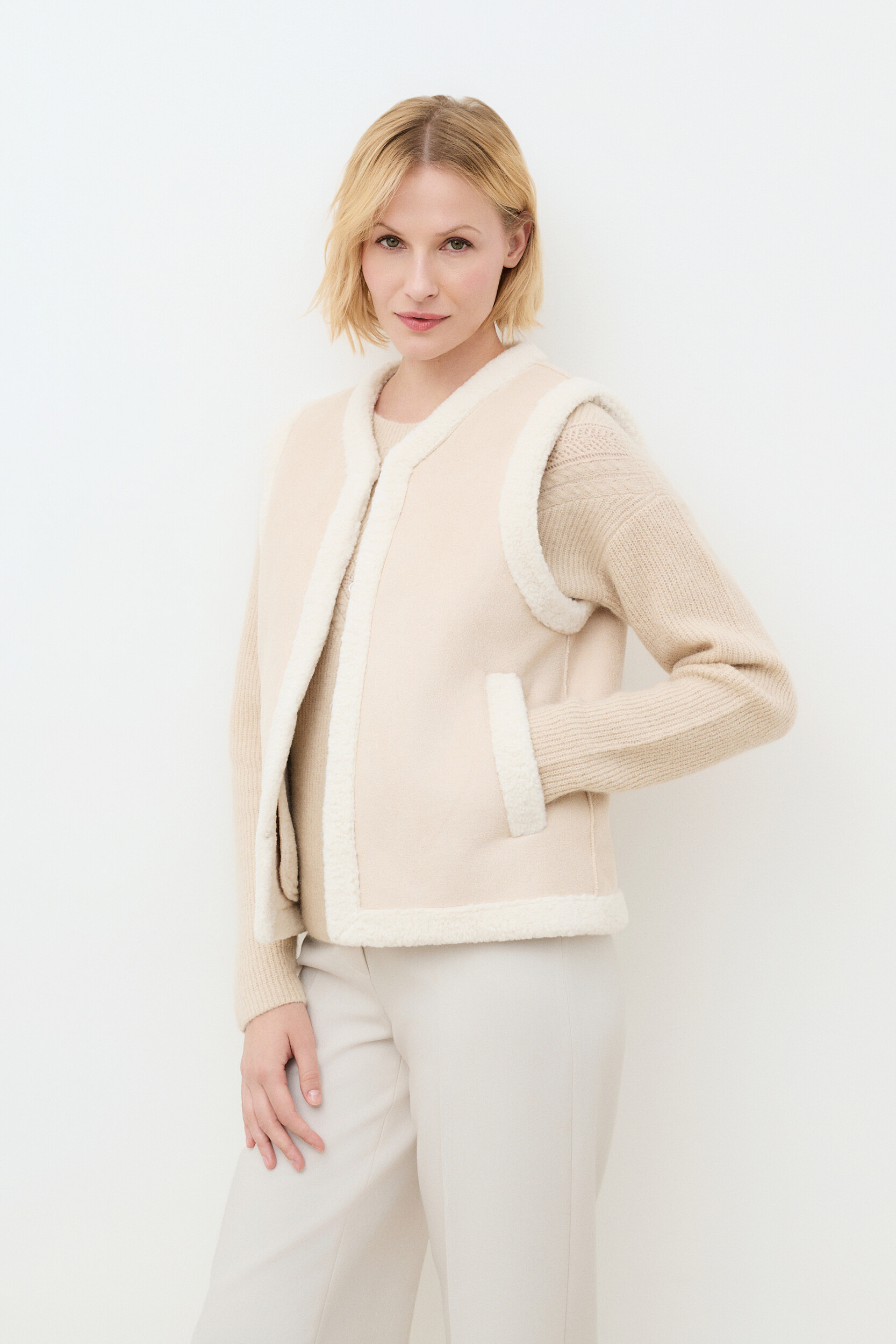 Veste courte droite VLOUP, CAROLL