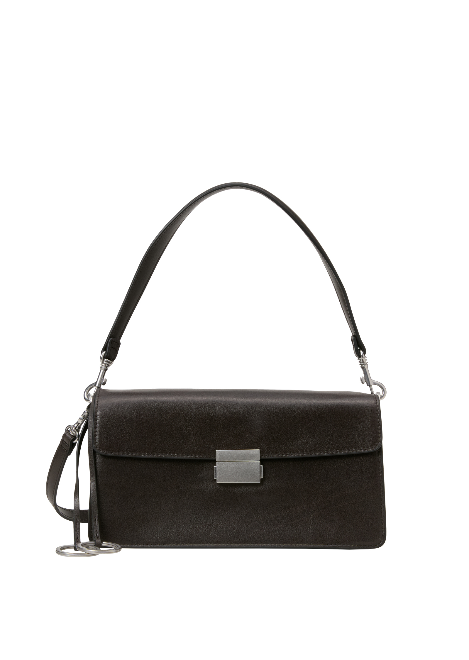 Sac à bandoulière modèle Gerty en cuir de vachette de première qualité, MARC O'POLO