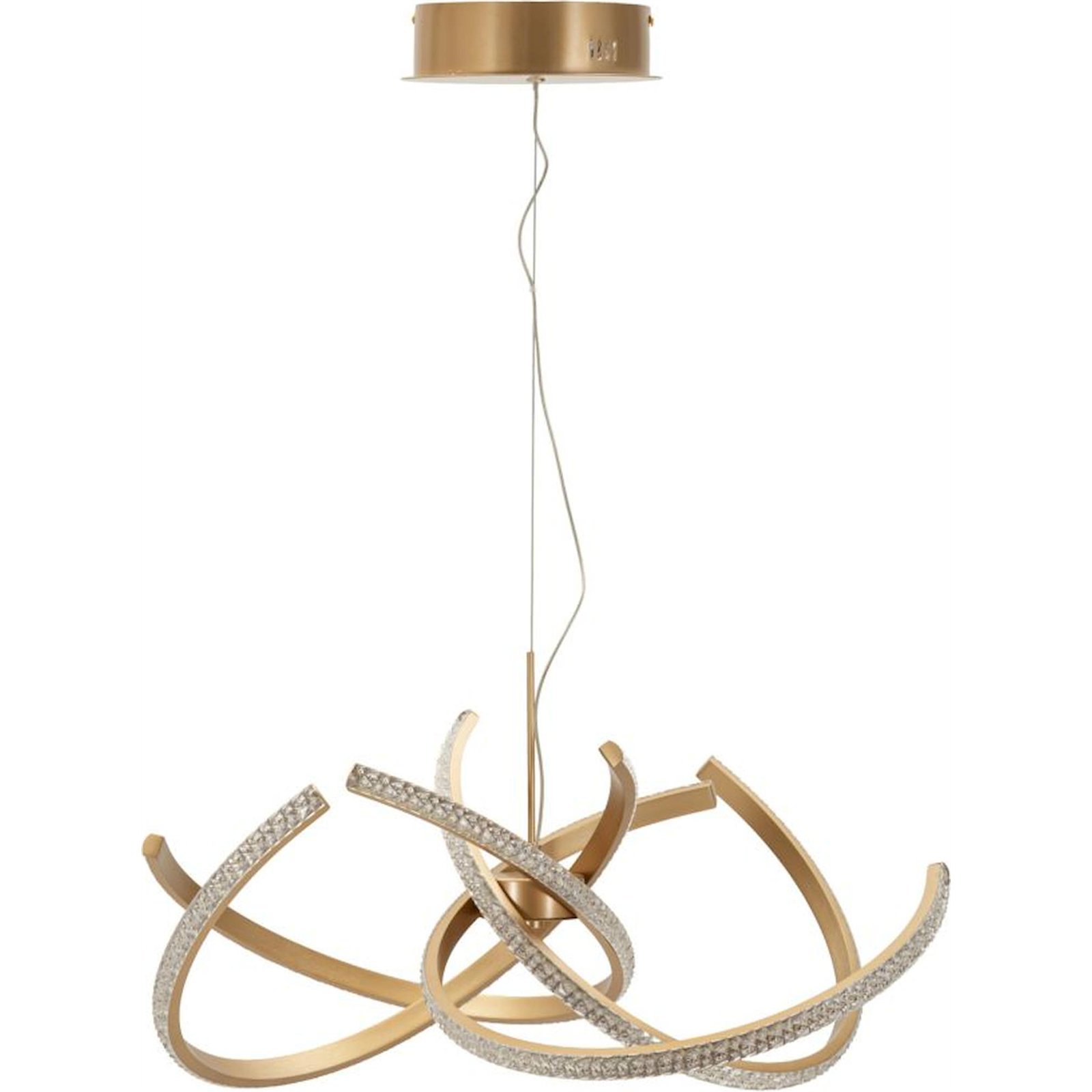 Suspension LED design sculptural GLAM, RECOLLECTION