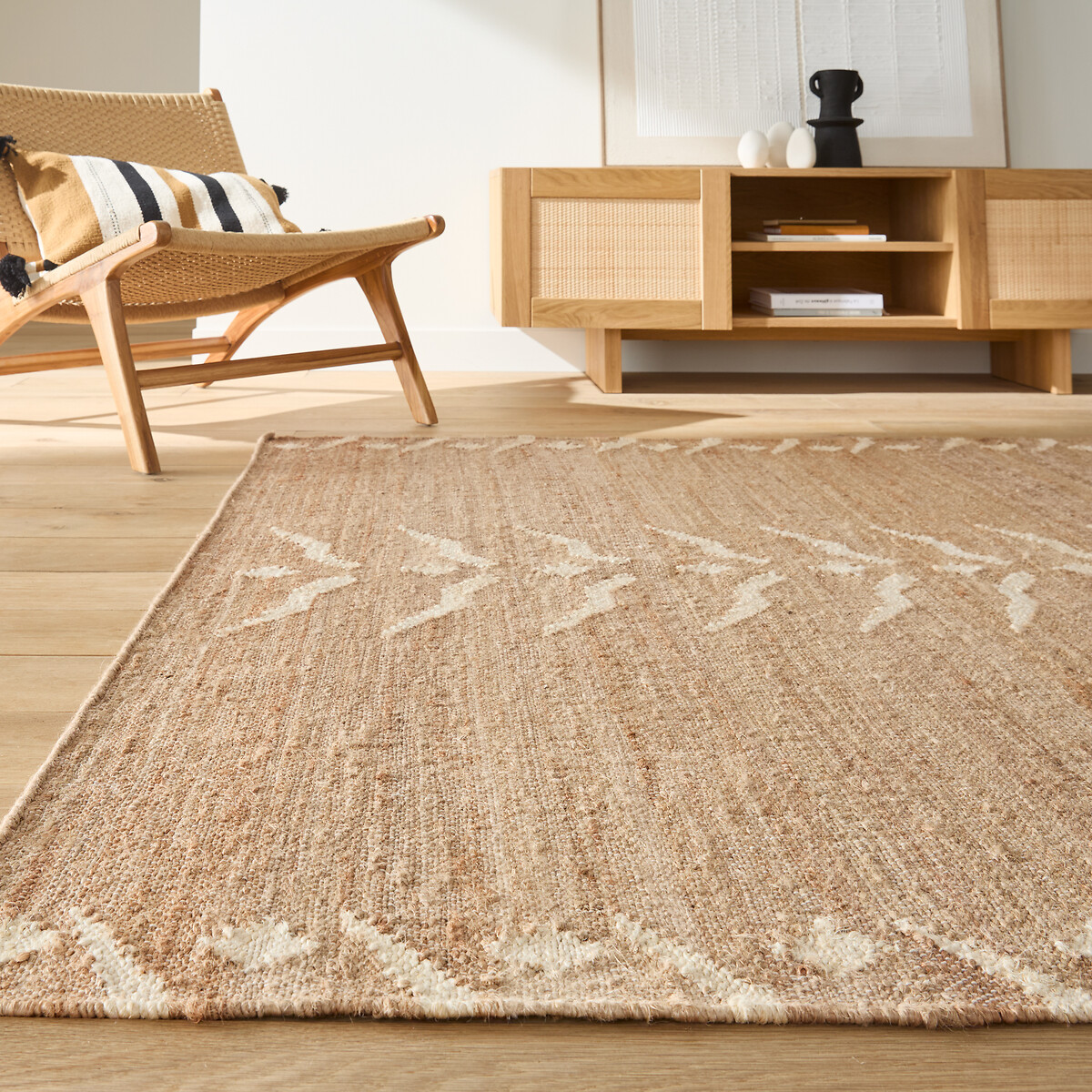 Vloerkleed in jute, Sorrus