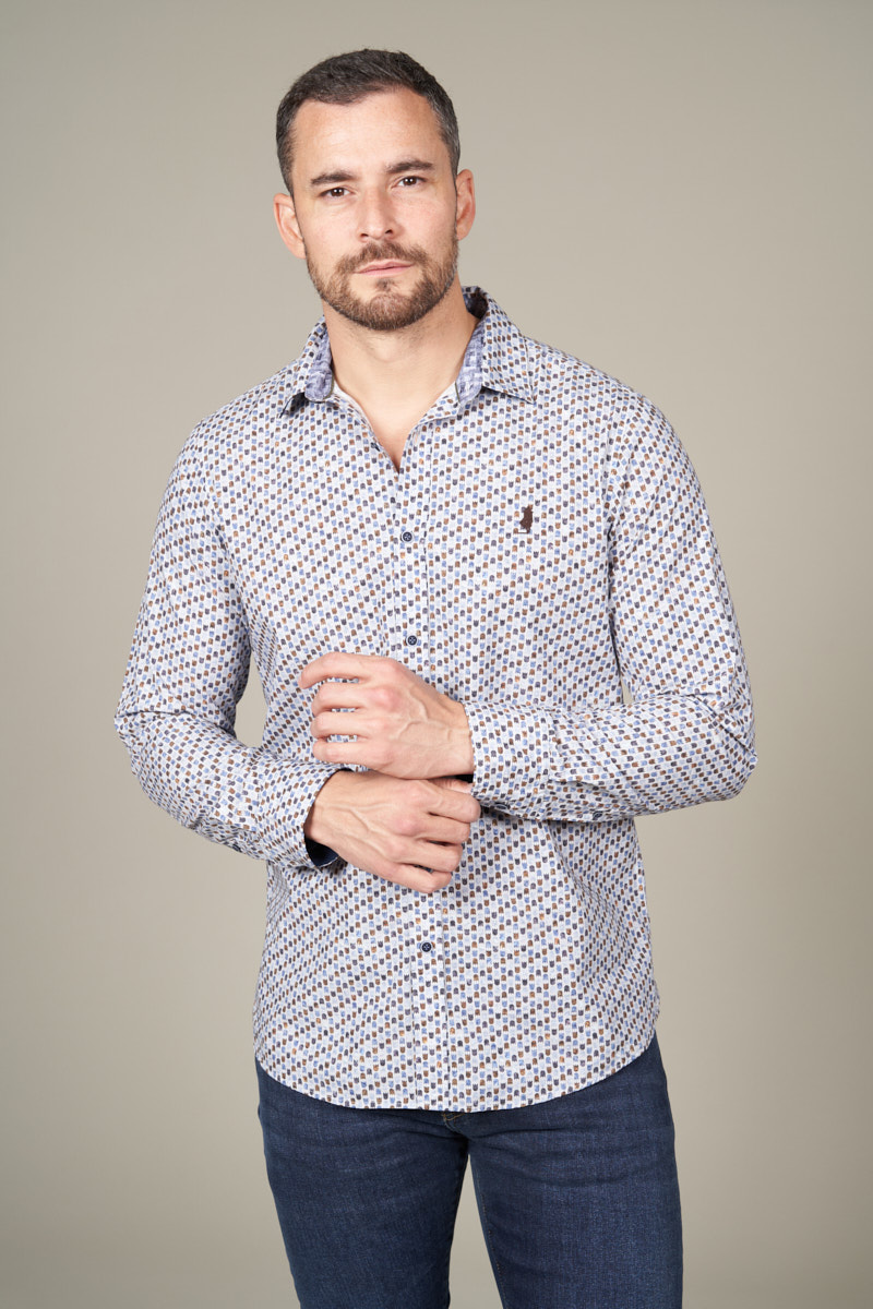 Chemise imprimée tulipe, MCS