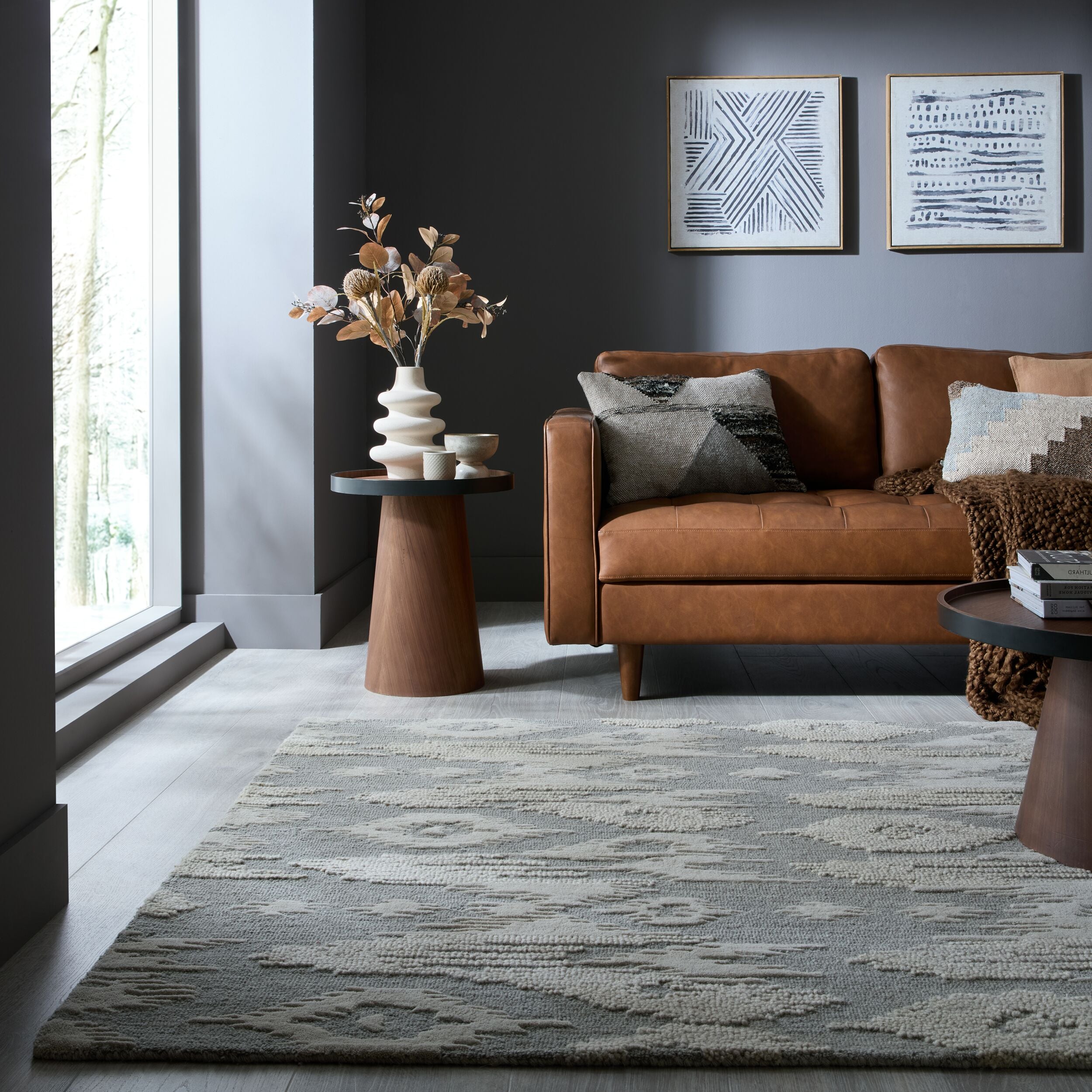 Tapis en laine DION IKAT, FLAIR RUGS