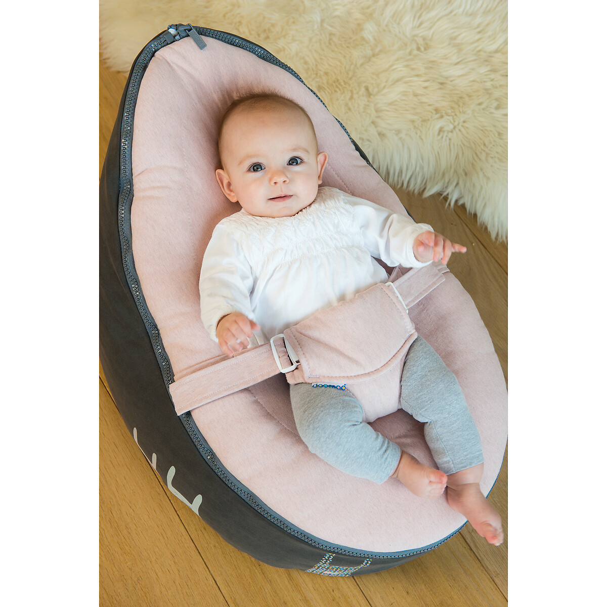 Transat Doomoo New Generation Rabbit Rose Babymoov La Redoute