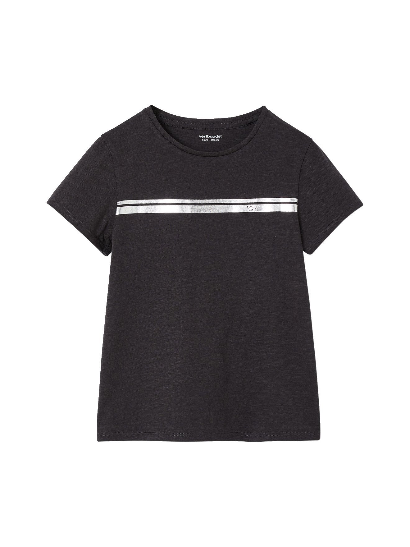 T-shirt de sport  rayures irisées SPORT, VERTBAUDET