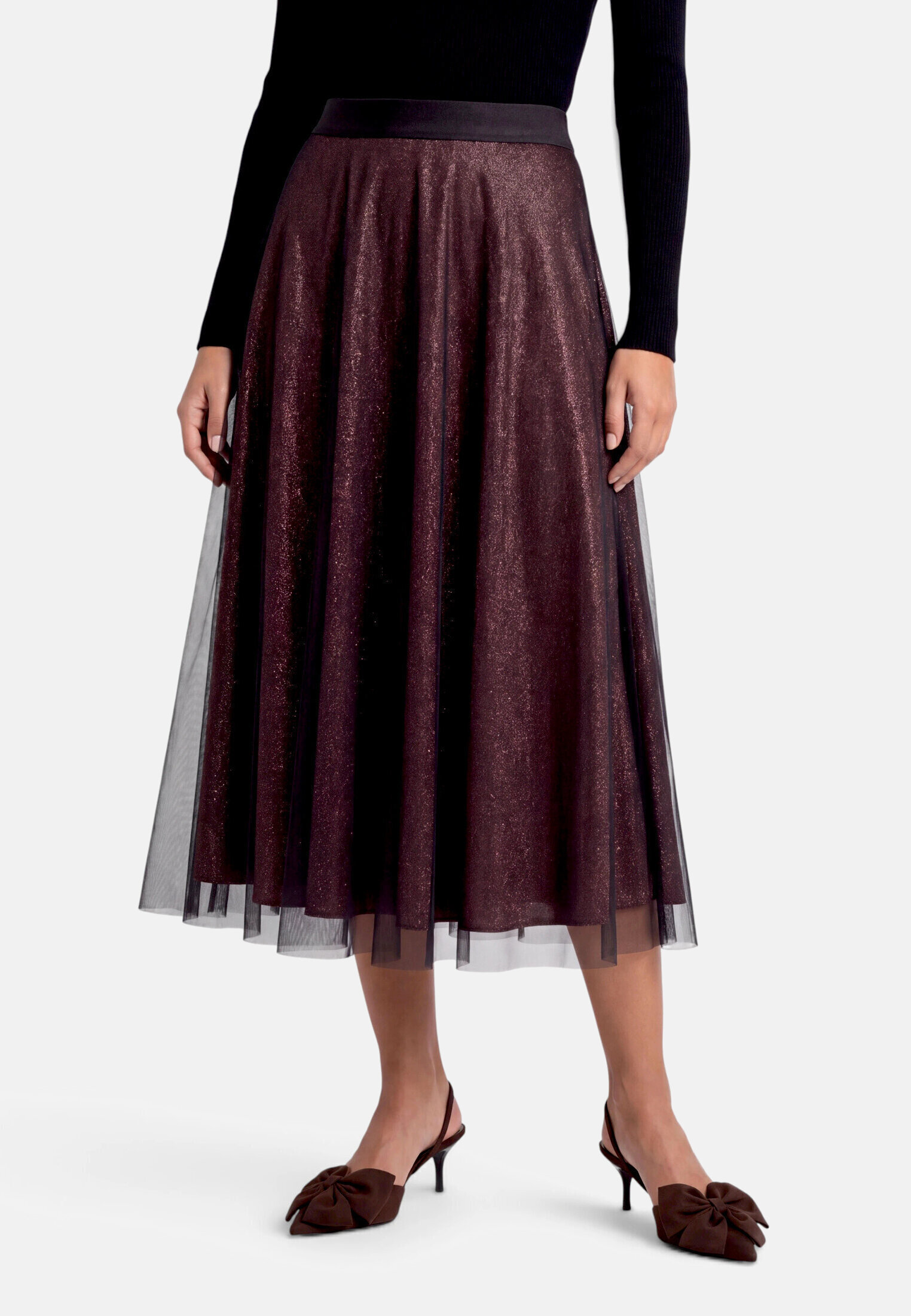 Jupe en tulle à taille élastique, ZERO