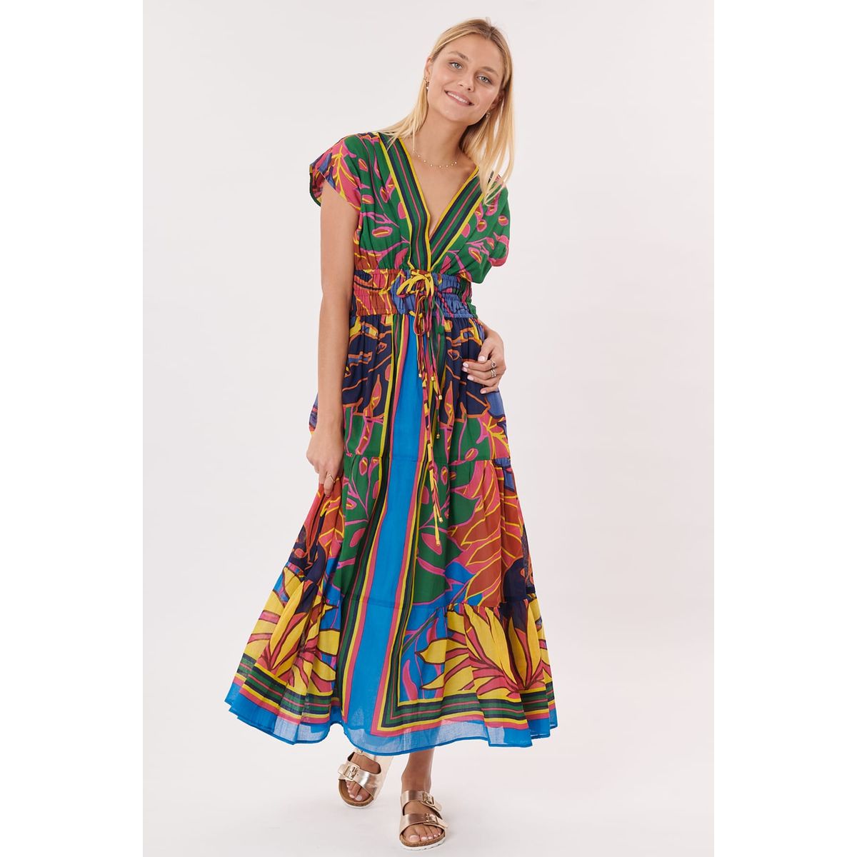 Robe col victorien outlet