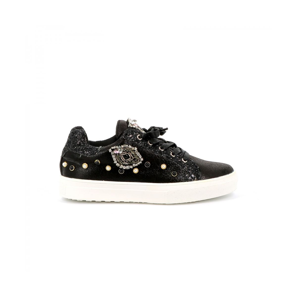 Basket noir paillette clearance