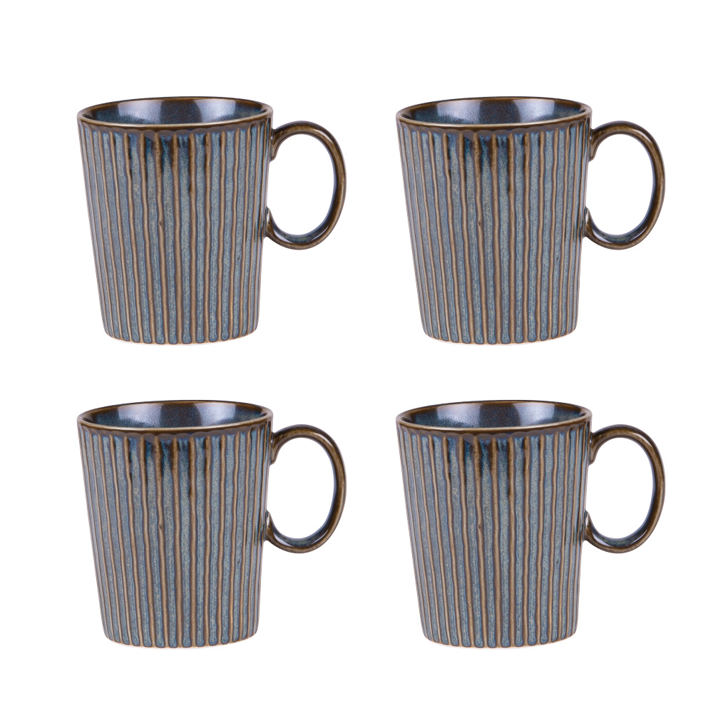 Coffret de 4 mugs Liv 35 cl, TABLE PASSION