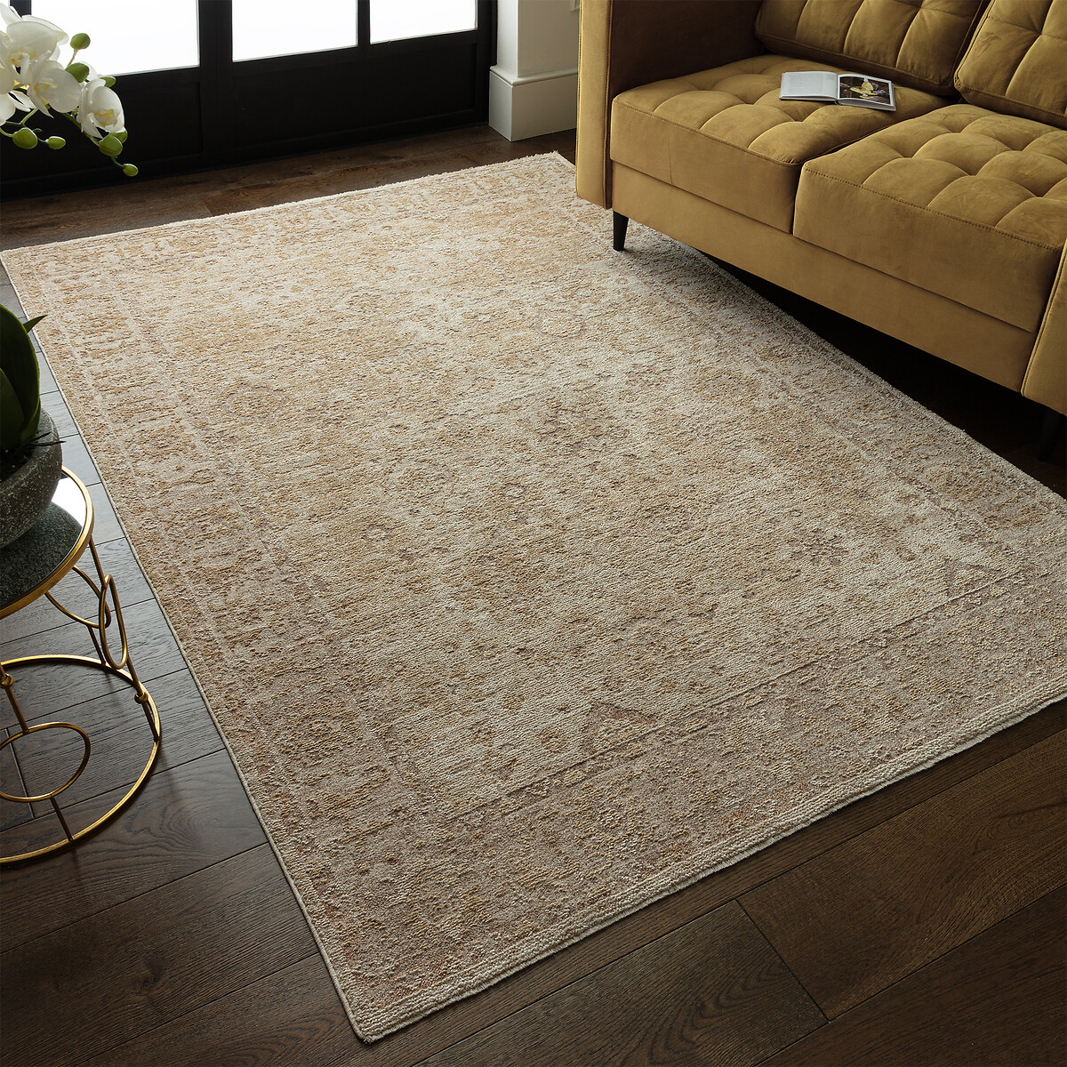 Heriz Ornate Beige Rug, SO'HOME