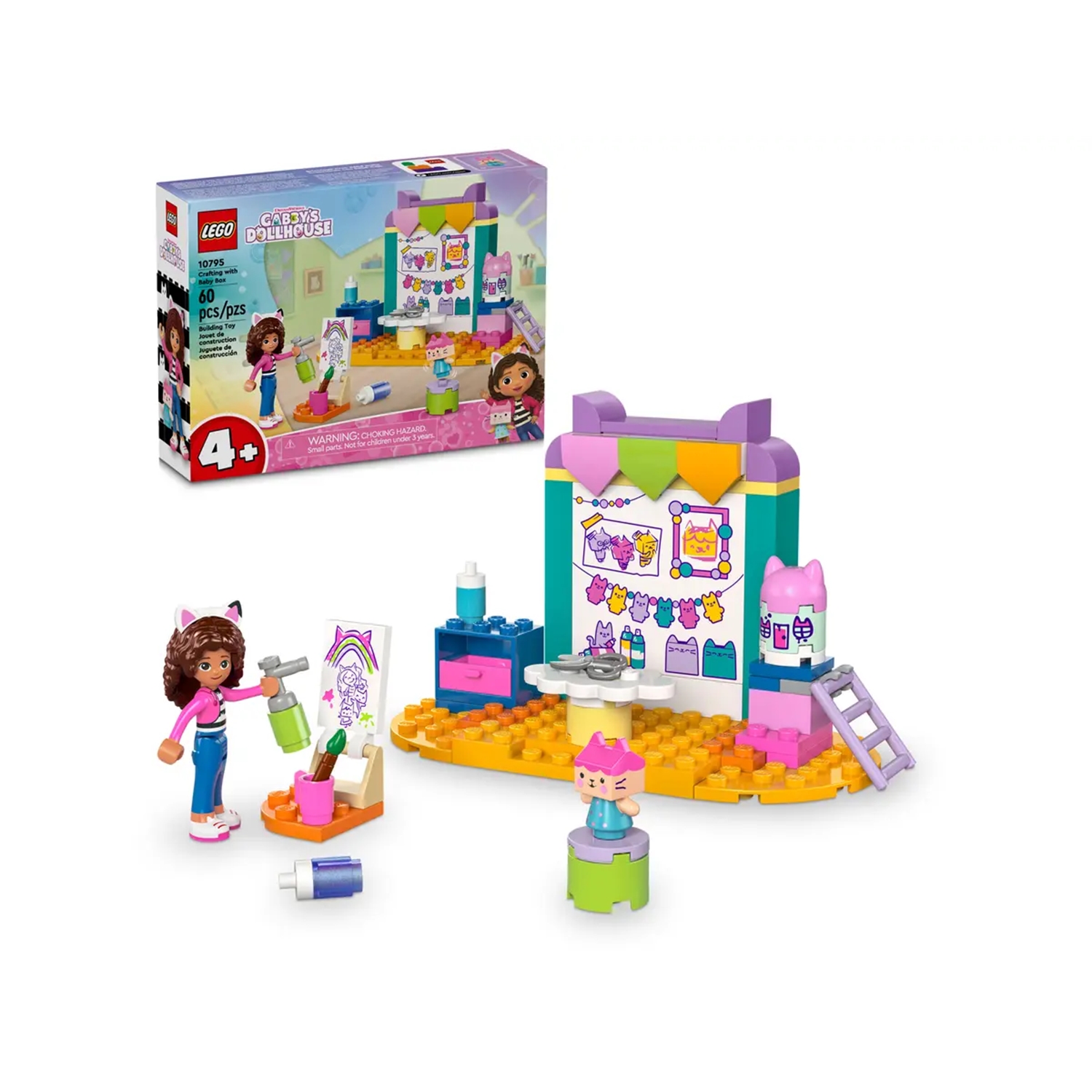 Gabby's Dollhouse Bricolage avec Bébé Boîte, LEGO