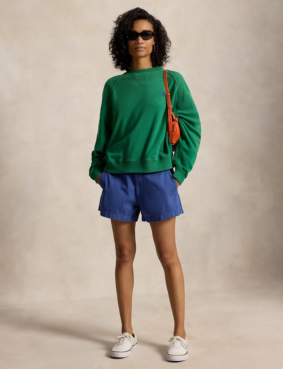 Sweat col rond, manches longues, coupe ample, POLO RALPH LAUREN