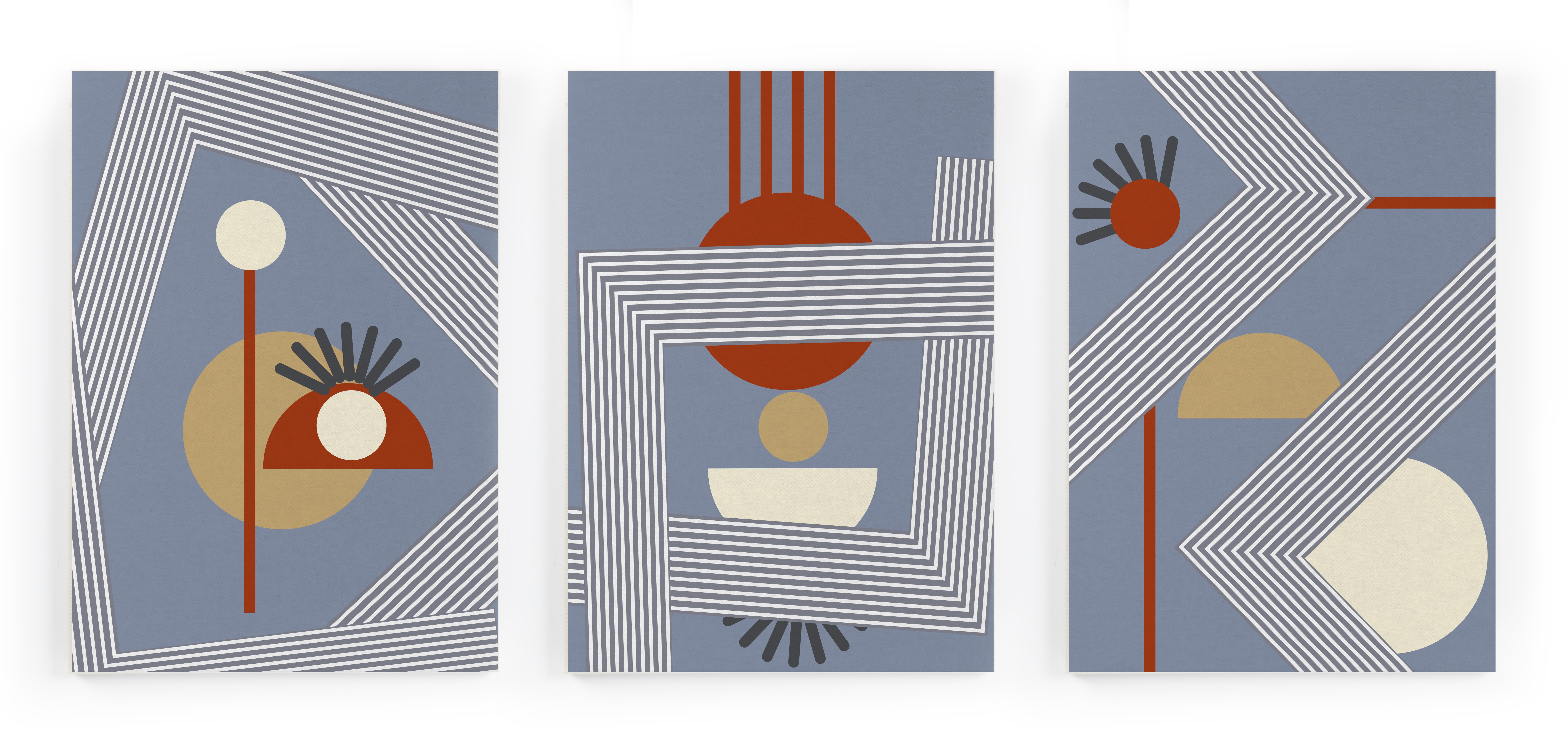 Peintures sur toile Imprimé HD SET DE 3, REALLY NICE THINGS