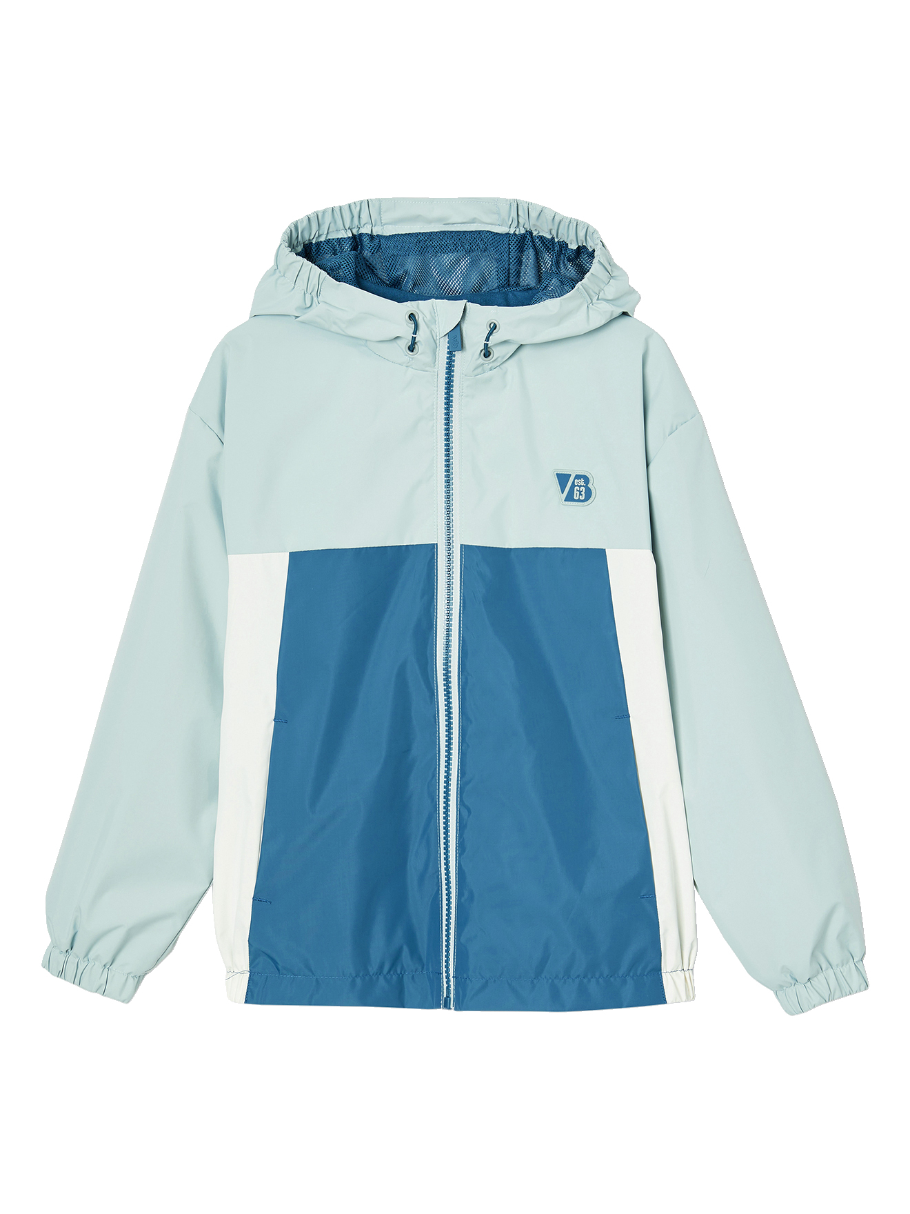 Blouson coupe-vent colorblock, VERTBAUDET