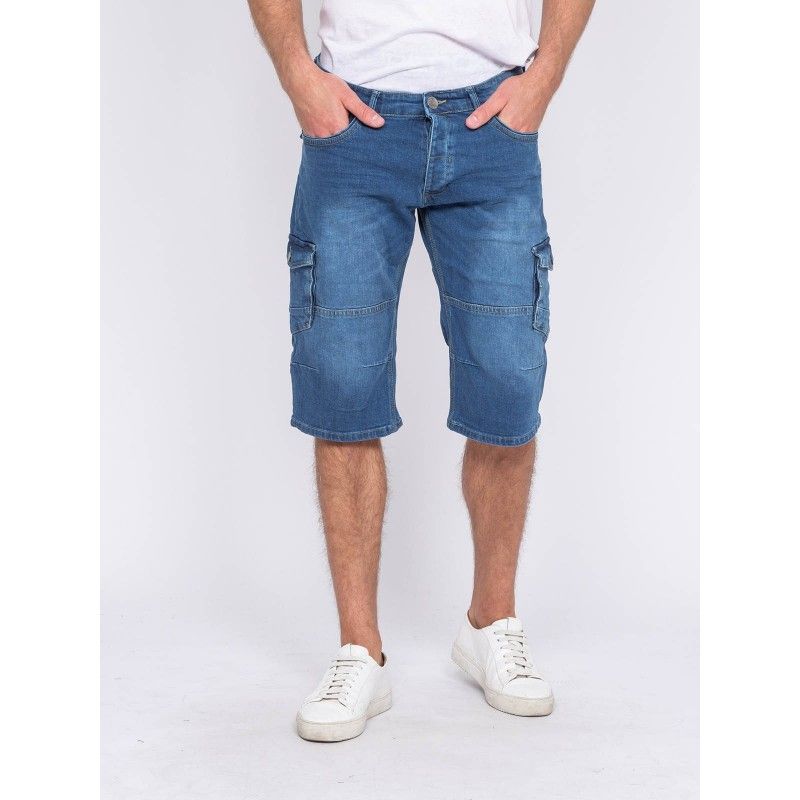 Short avec bretelle sale homme