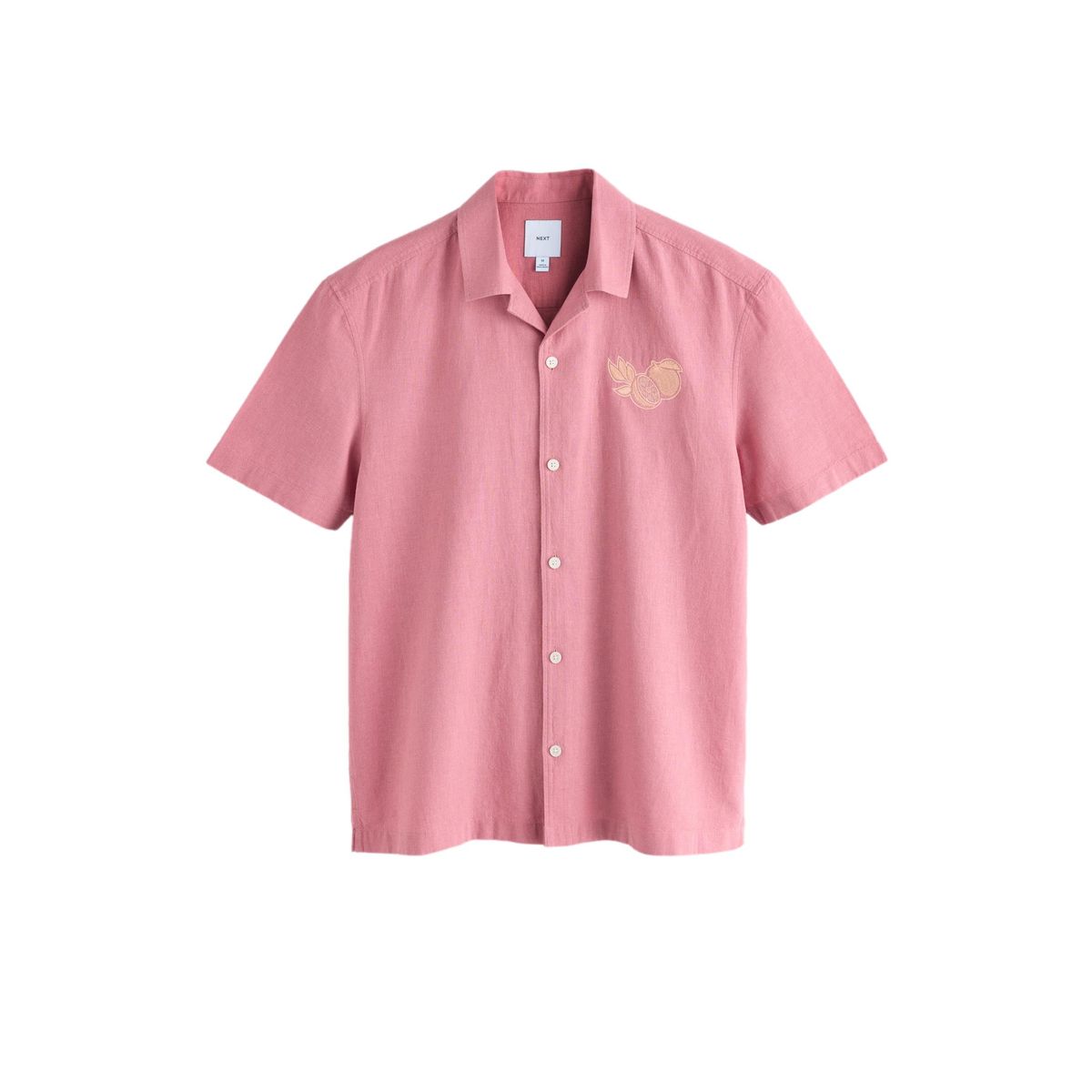 Chemise à manches courtes avec imprimé au dos, NEXT