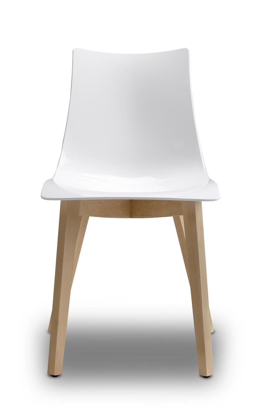 Chaise design en bois, NATURAL ZEBRA, SCAB DESIGN