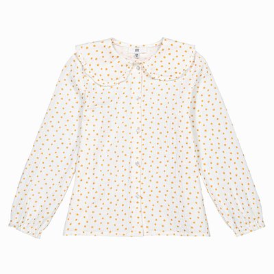 Printed Cotton Shirt with Long Sleeves LA REDOUTE COLLECTIONS