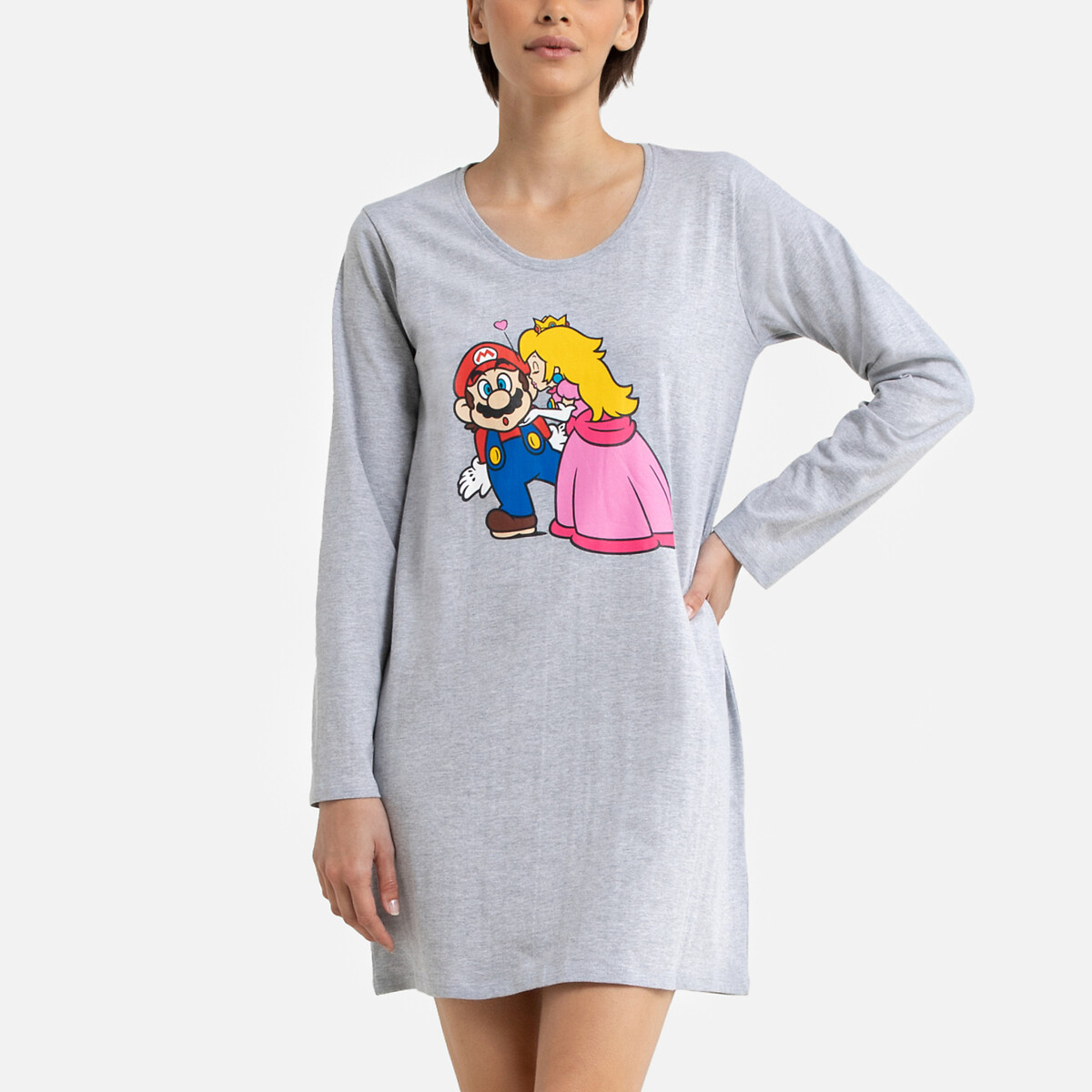 Katoenen shirt hotsell met lange mouwen