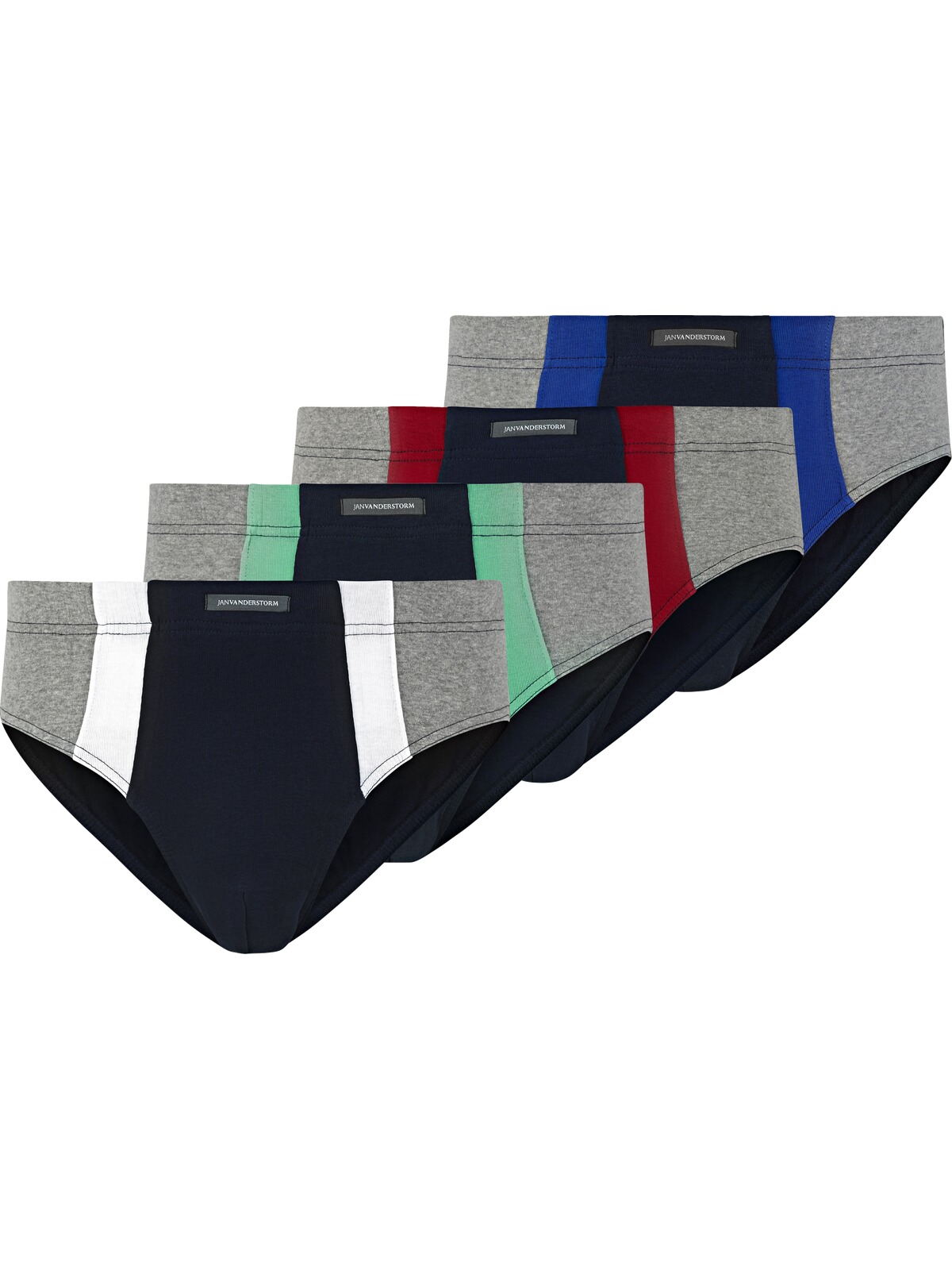 Lot de 4 slips sport FINNBARR, JAN VANDERSTORM