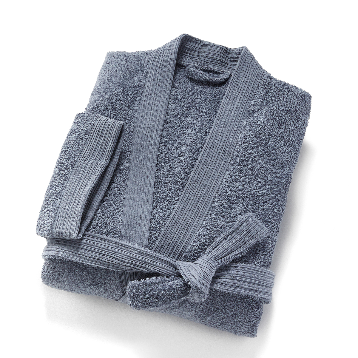 Product photograph of Scenario Kimono Bathrobe In Organic Cotton from La Redoute UK