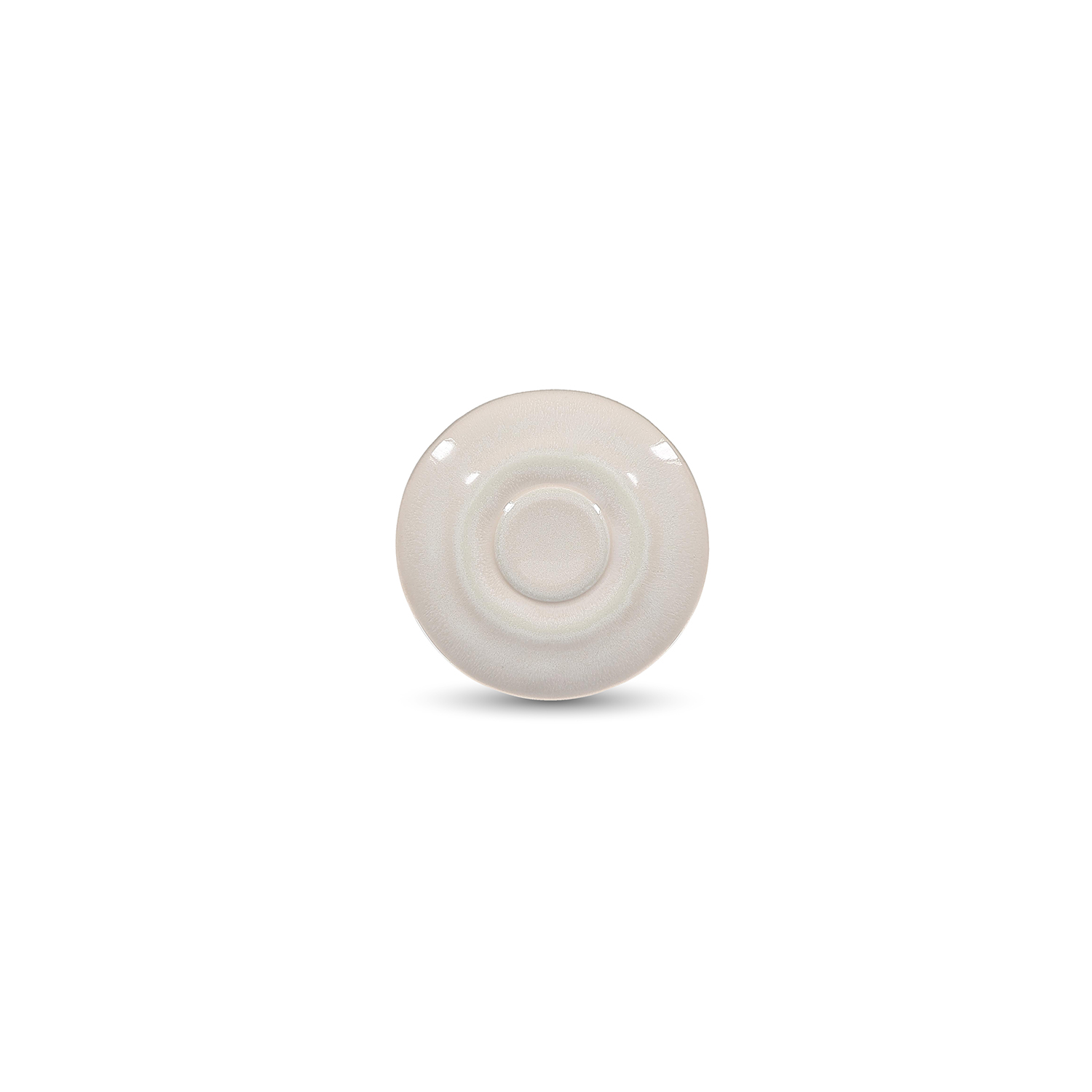 Lot de 4 soucoupe mokas ROCCA, SALT & PEPPER