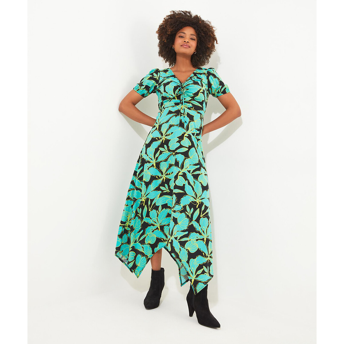 Eden printed maxi dress green Joe Browns La Redoute
