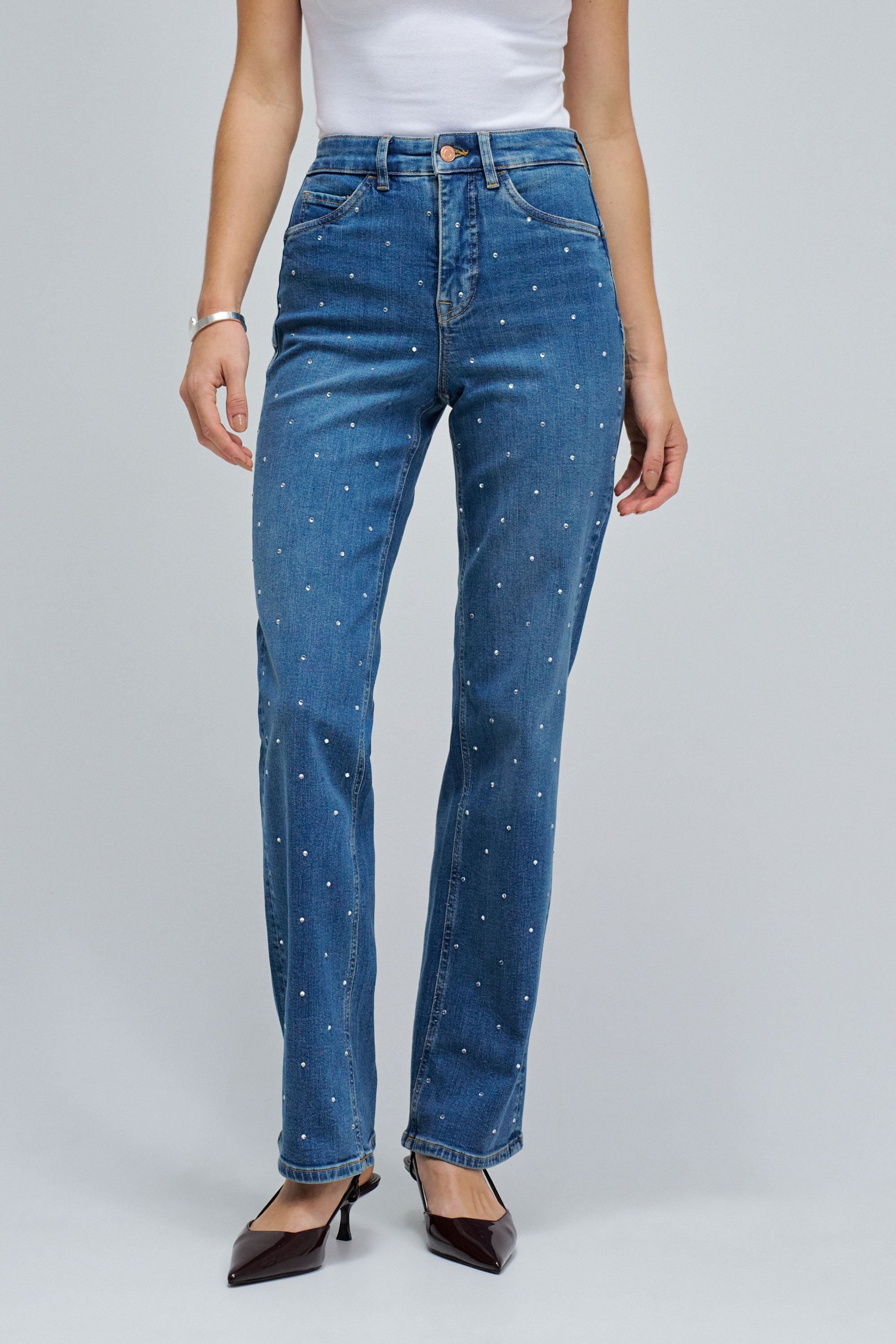 JEAN FAITH PUSH IN DROIT, SALSA JEANS