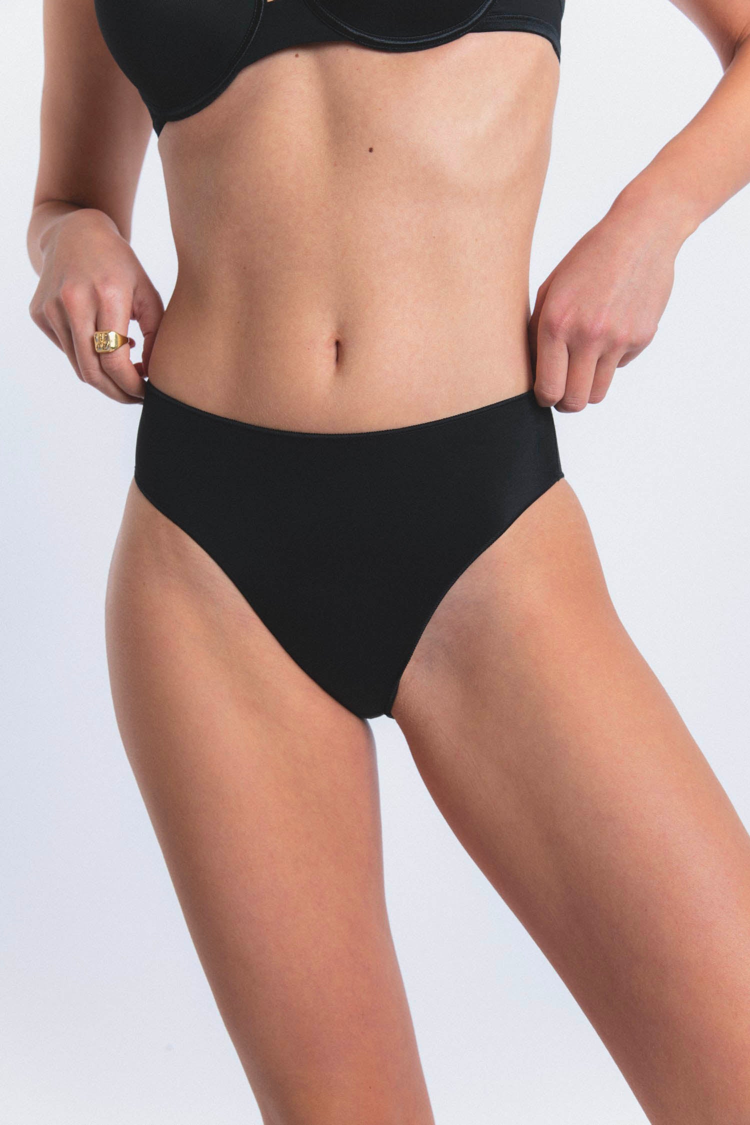 Culotte haute en microfibre LES INVISIBLES, MAISON LEJABY