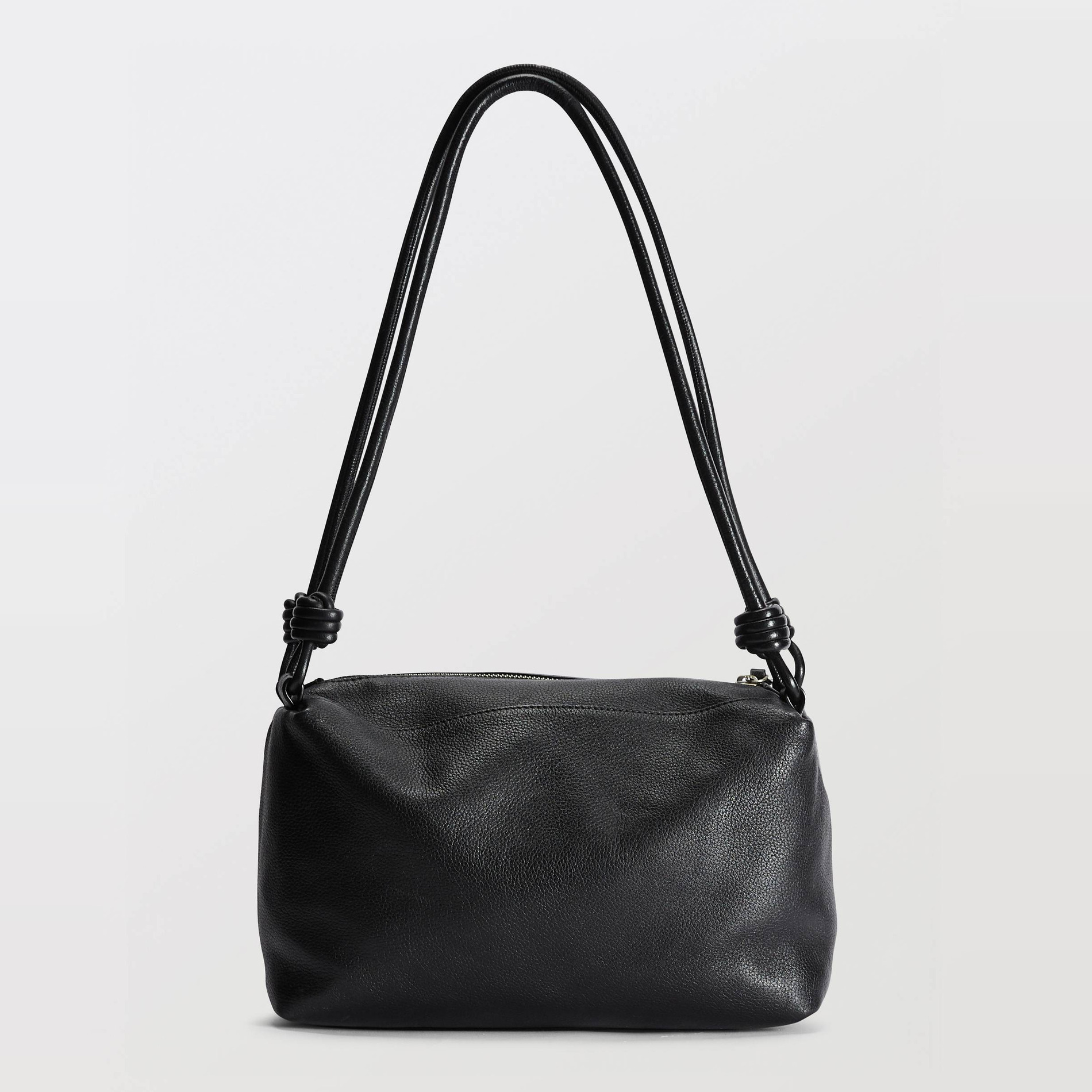 Sac porté épaule en cuir, MONOPRIX