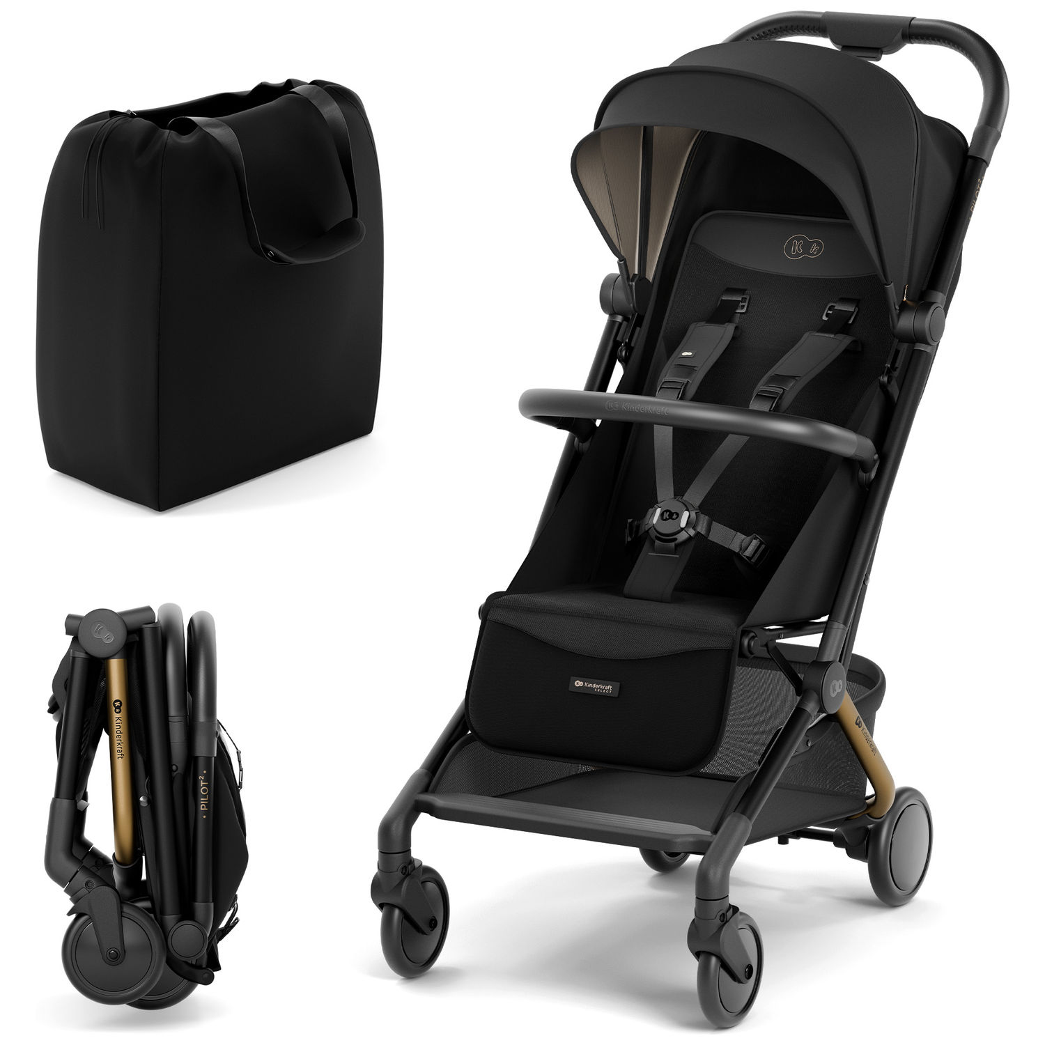 Poussette cabine Pilot 2, KINDERKRAFT