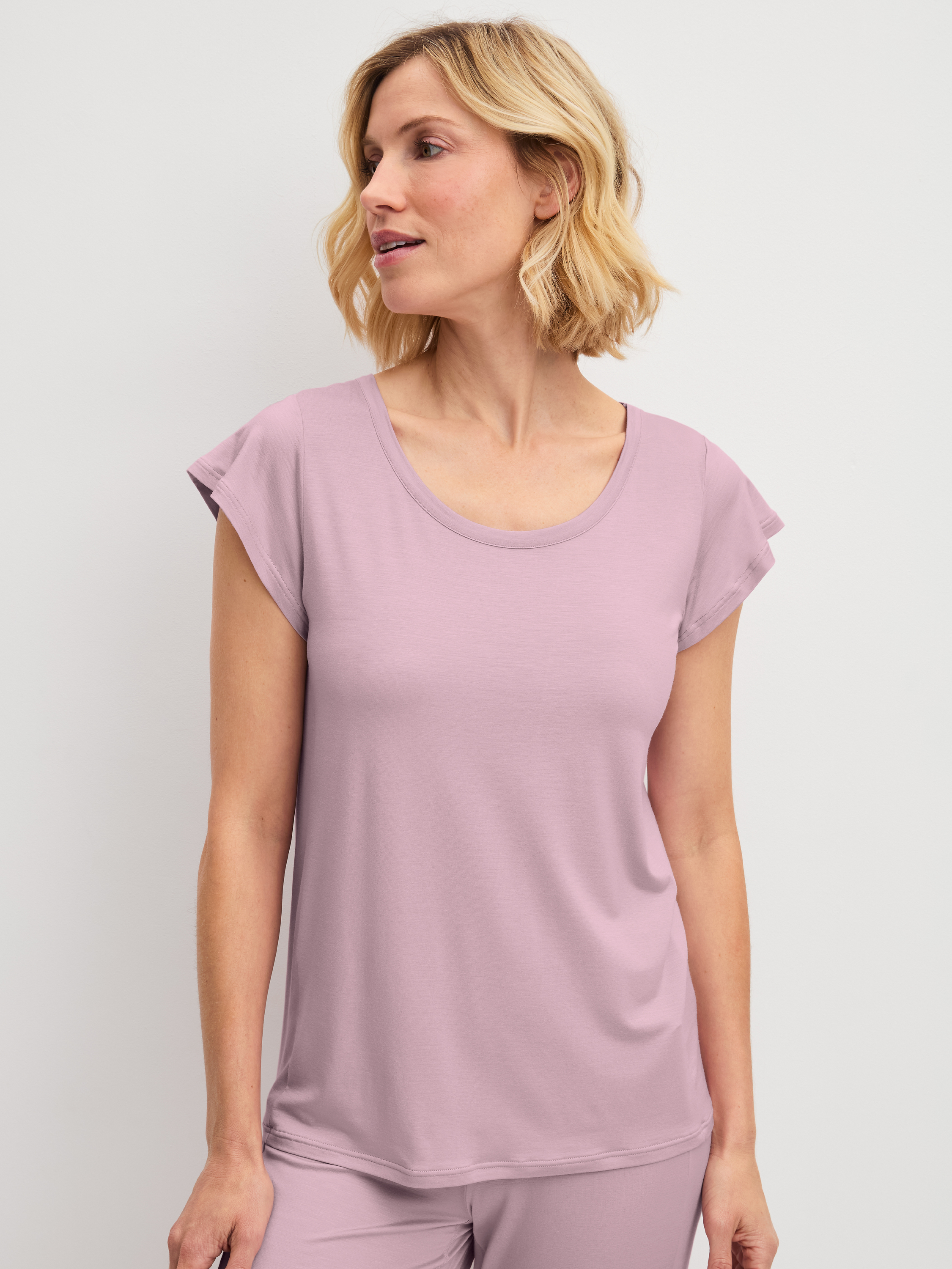 T-Shirt à manches courtes manches courtes Modal DEEPSLEEPWEAR BALANCING, CALIDA