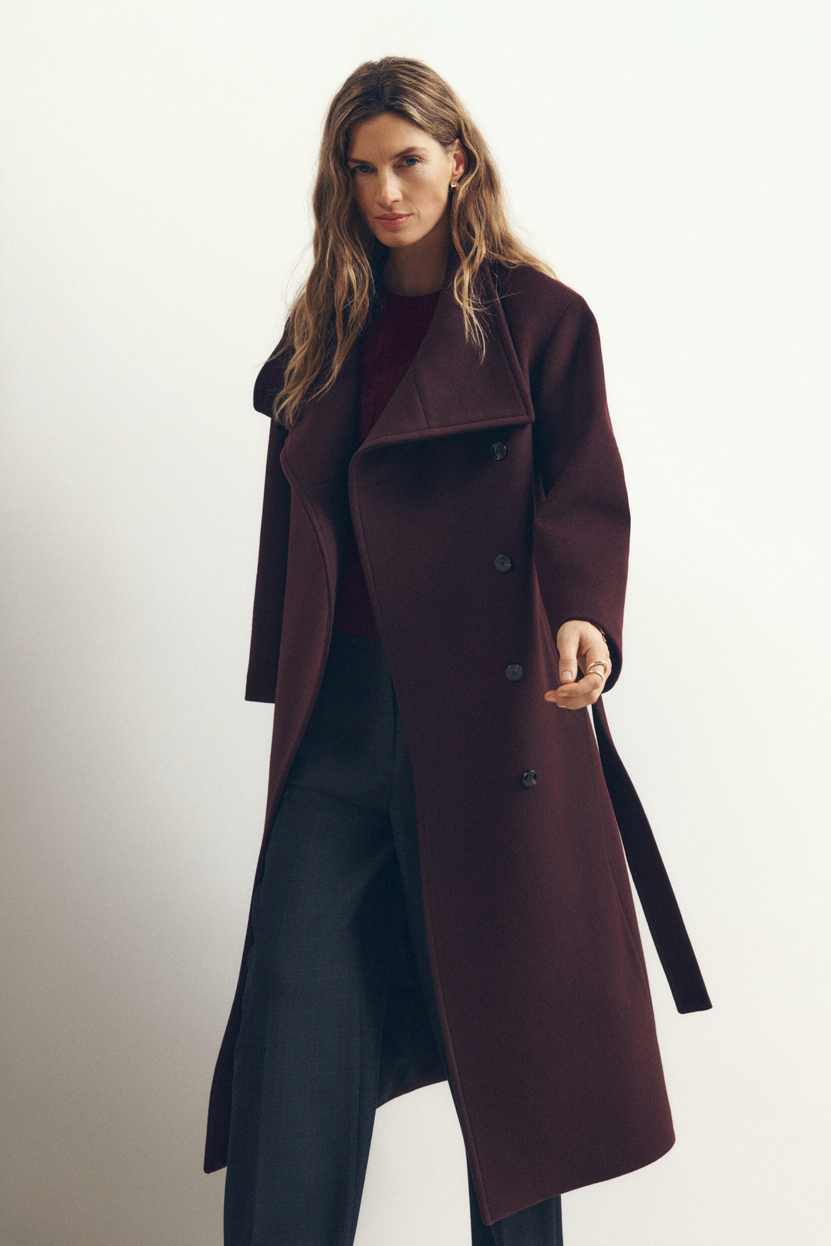 Manteau long droit GROMEO, CAROLL