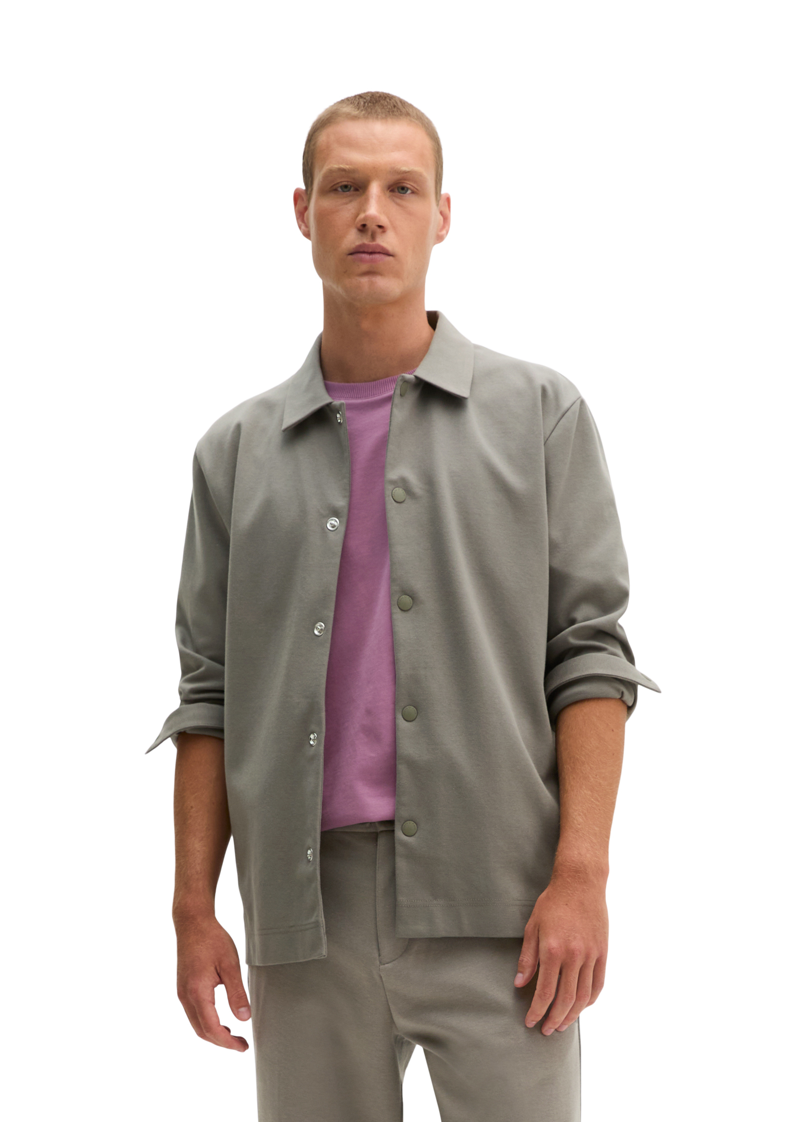 Veste sweat coupe classique en pur coton biologique, MARC O'POLO