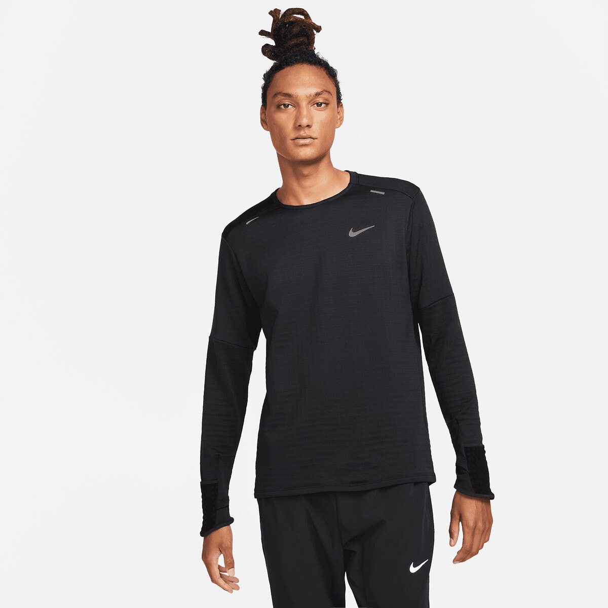 Haut de running homme nike therma-fit repel noir Nike