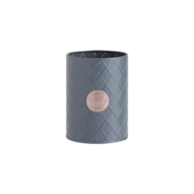 Henrik Utensil Jar in Grey/Copper TYPHOON