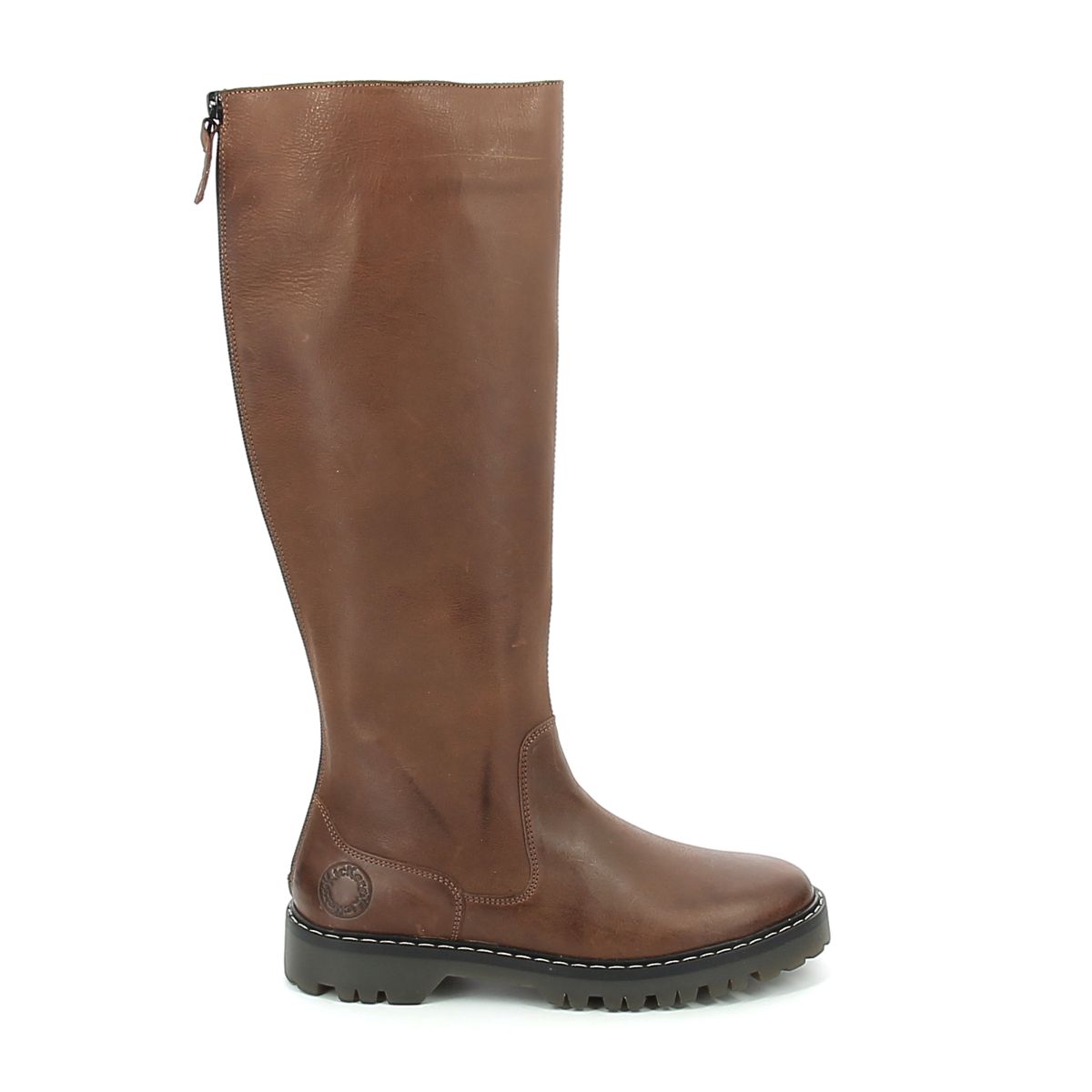 Bottes cuir kick deckboot camel Kickers La Redoute