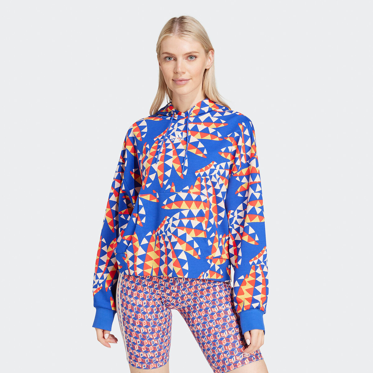 Felpe adidas top a fiori