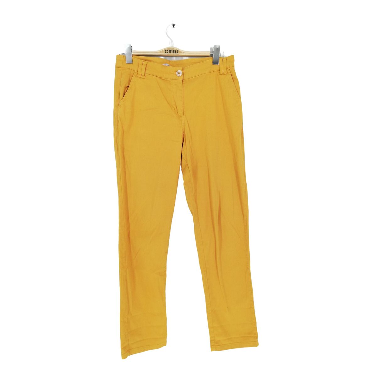 Pantalon jaune sales femme zara